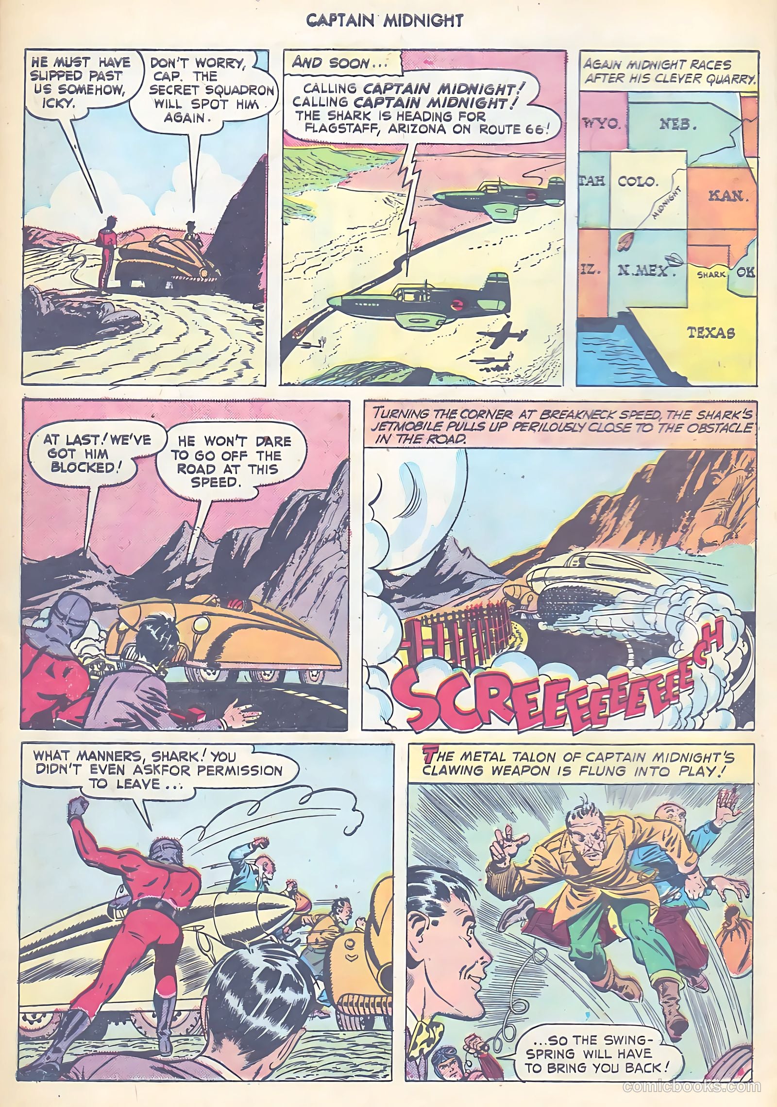 Captain Midnight #57 (1947) — page 10 of 36