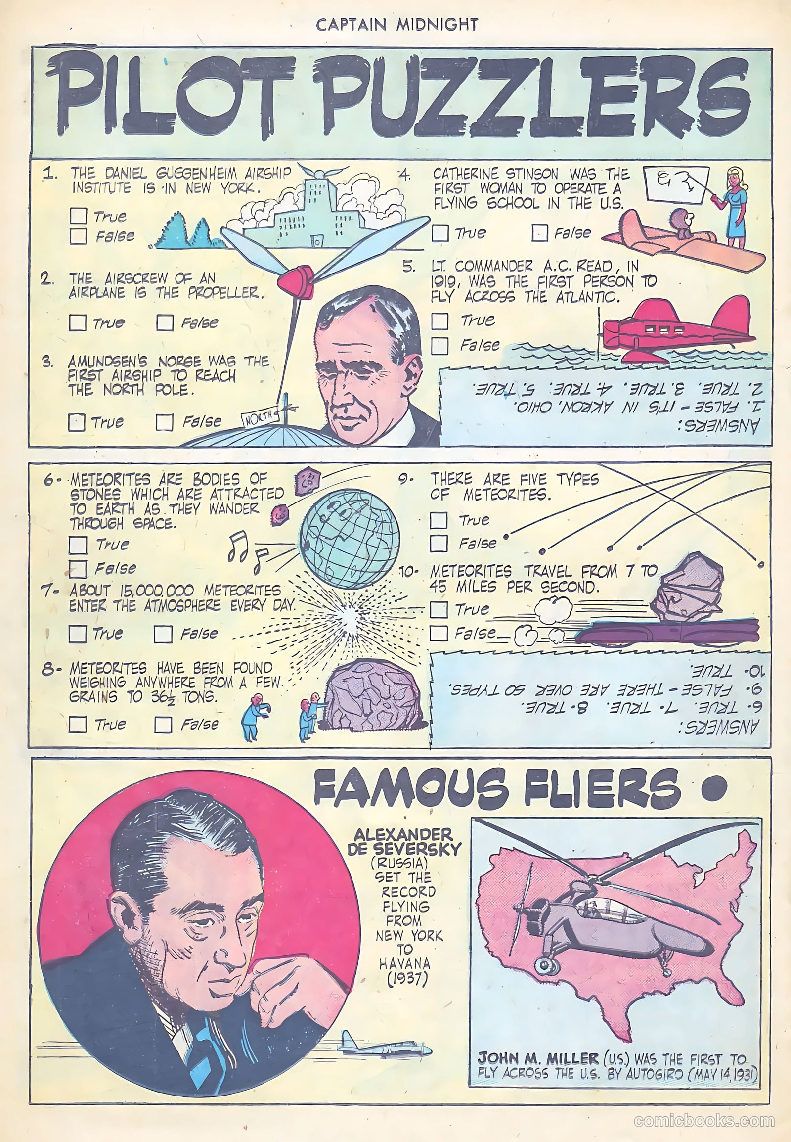 Captain Midnight #57 (1947) — page 14 of 36