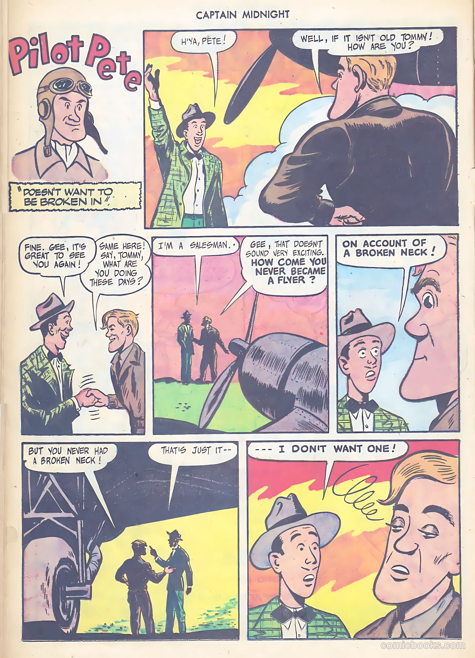 Captain Midnight #57 (1947) — page 16 of 36