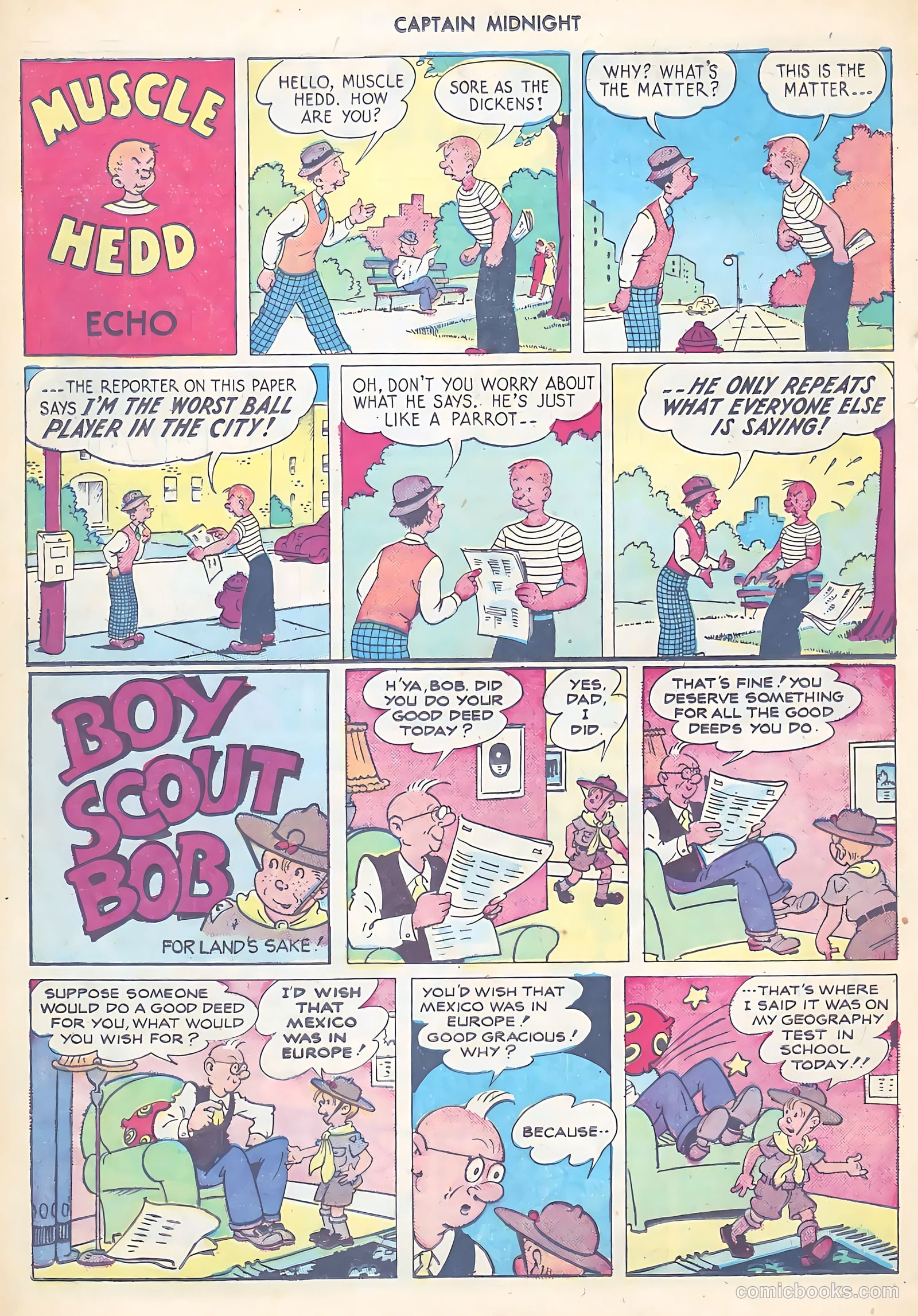 Captain Midnight #57 (1947) — page 18 of 36