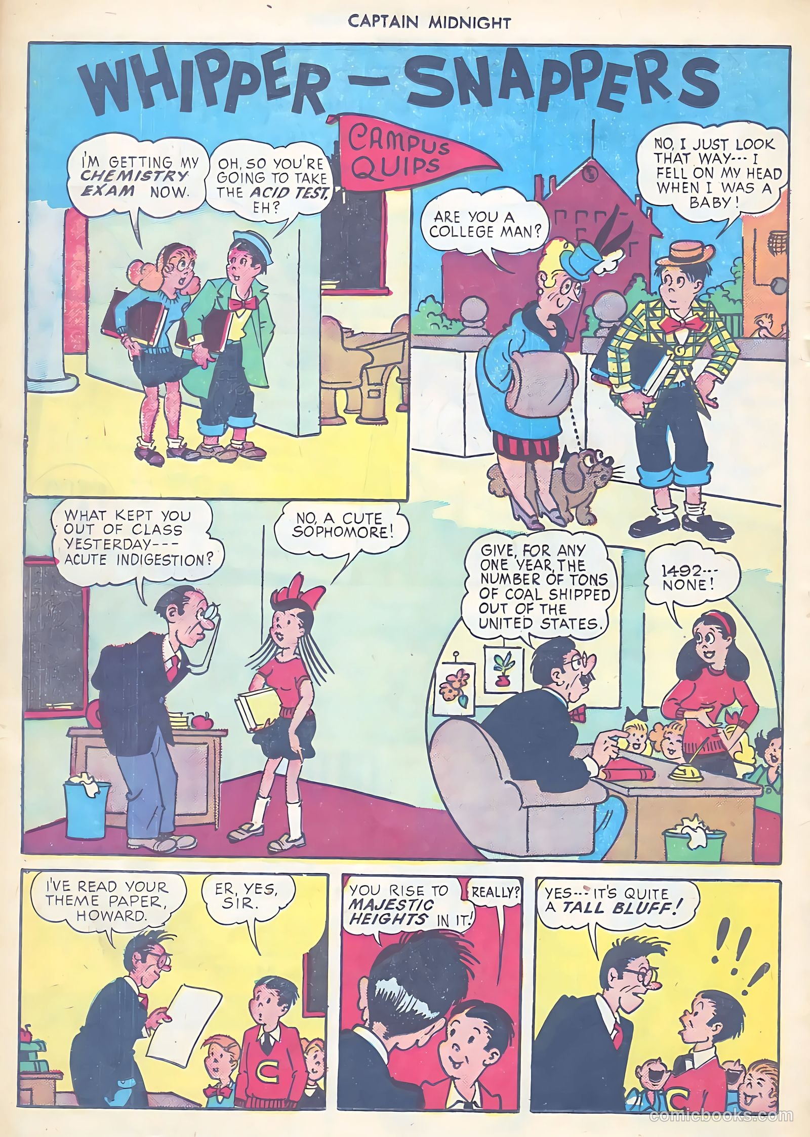 Captain Midnight #57 (1947) — page 22 of 36