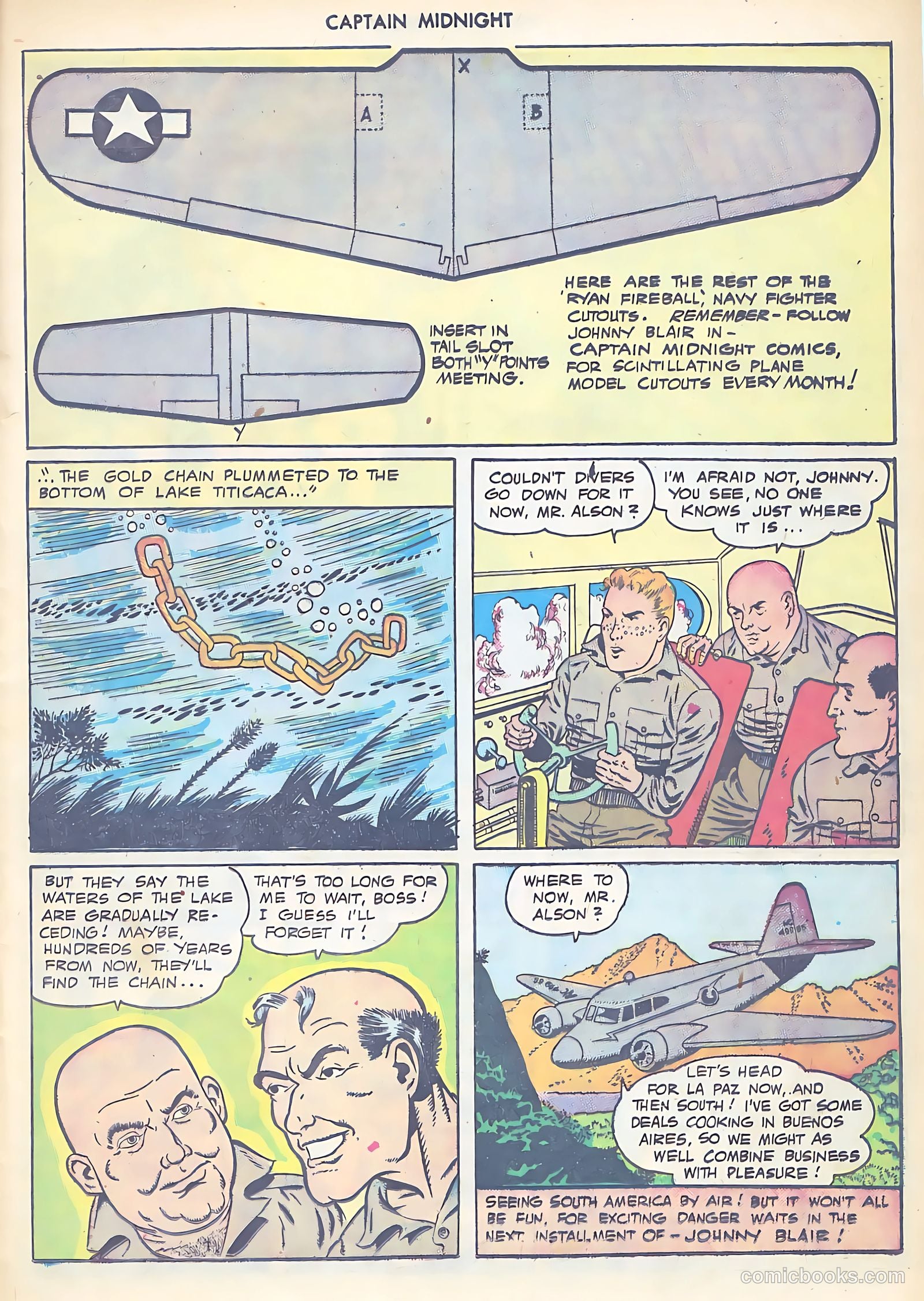 Captain Midnight #57 (1947) — page 25 of 36