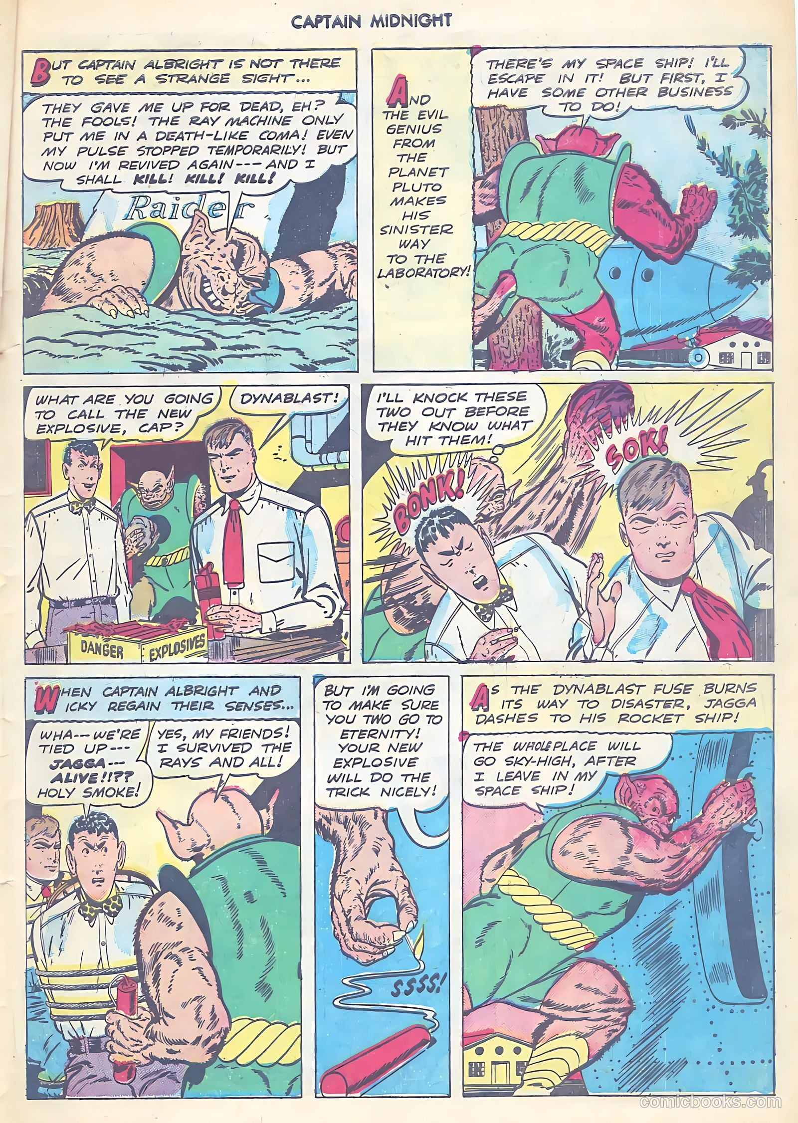 Captain Midnight #57 (1947) — page 27 of 36