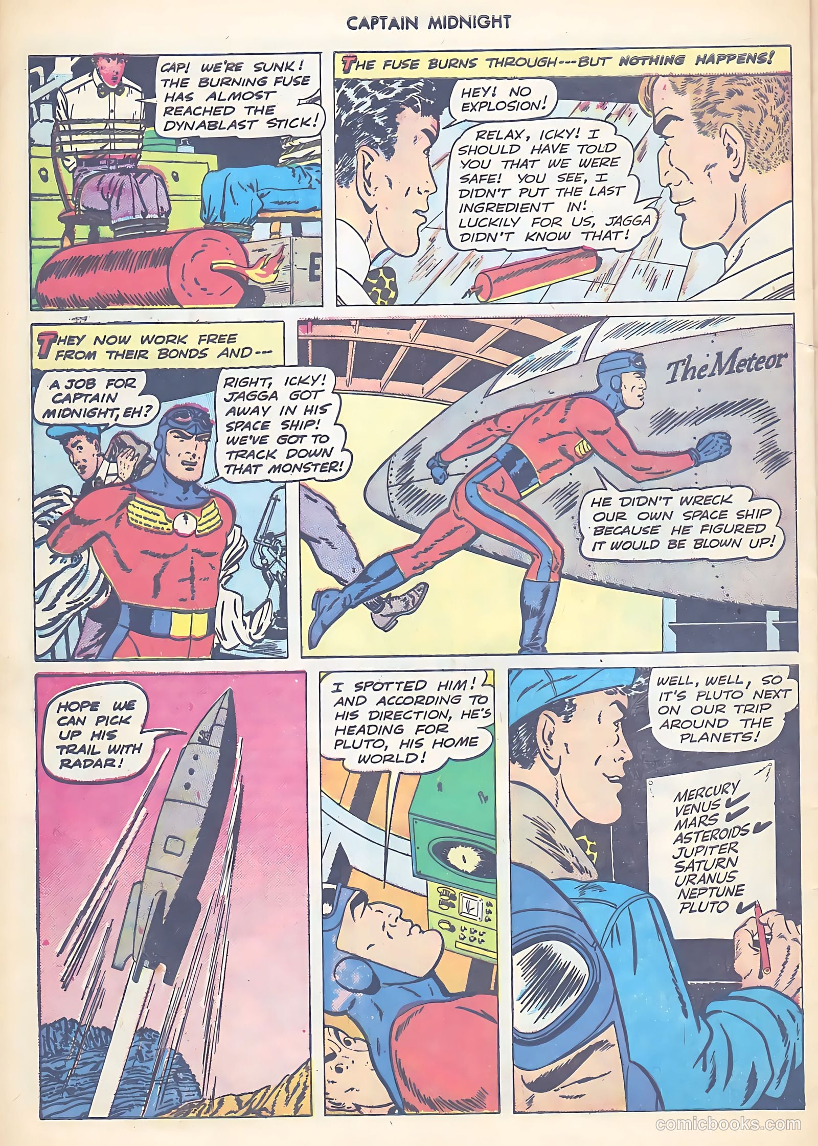 Captain Midnight #57 (1947) — page 28 of 36