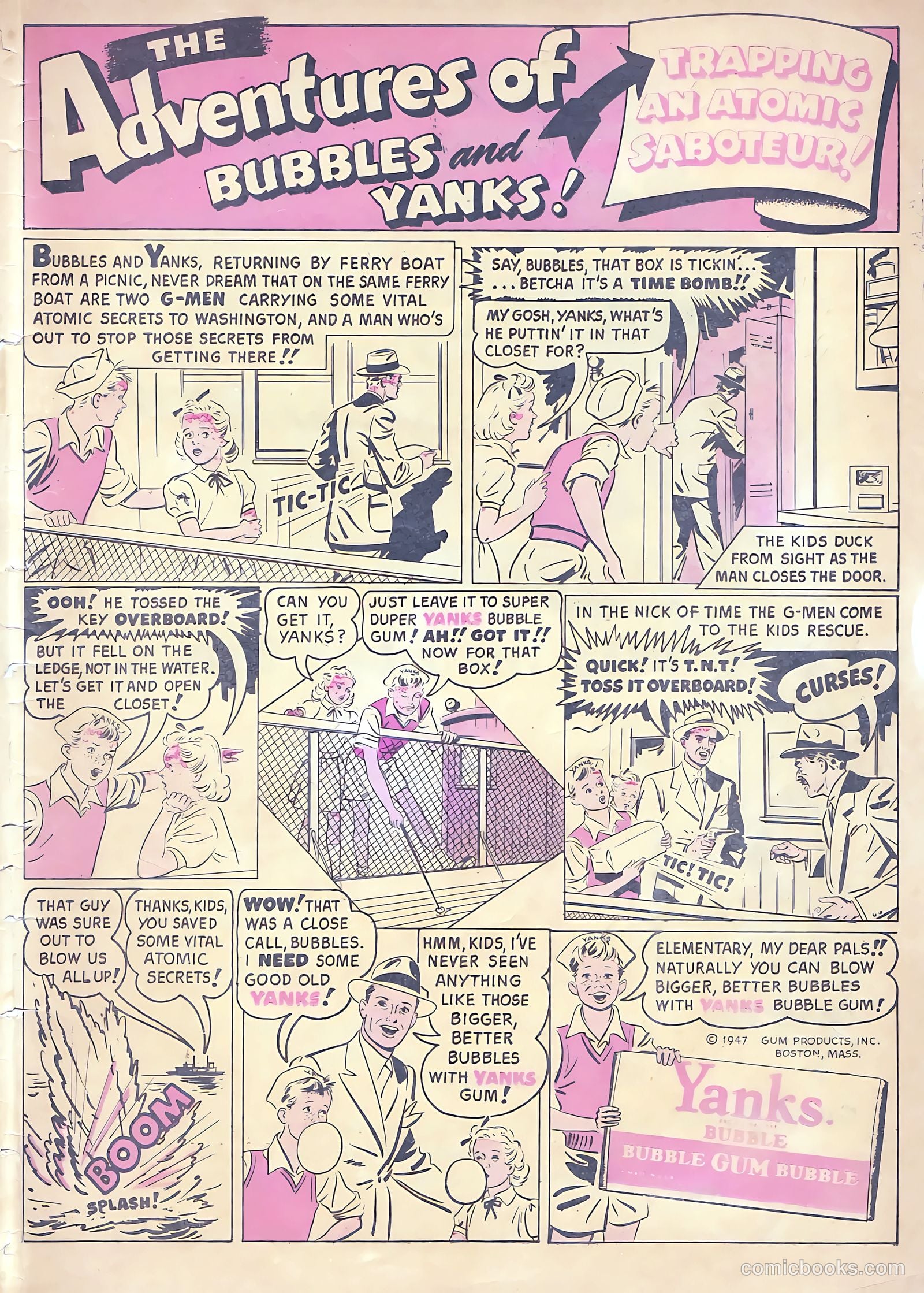 Captain Midnight #57 (1947) — page 35 of 36