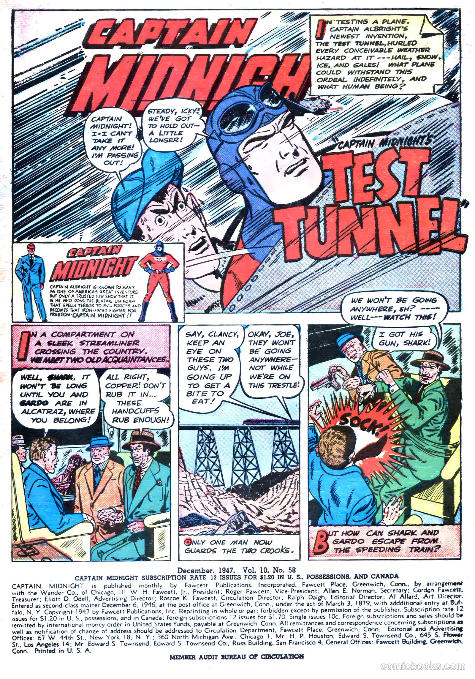 Captain Midnight #58 (1947) — page 3 of 36