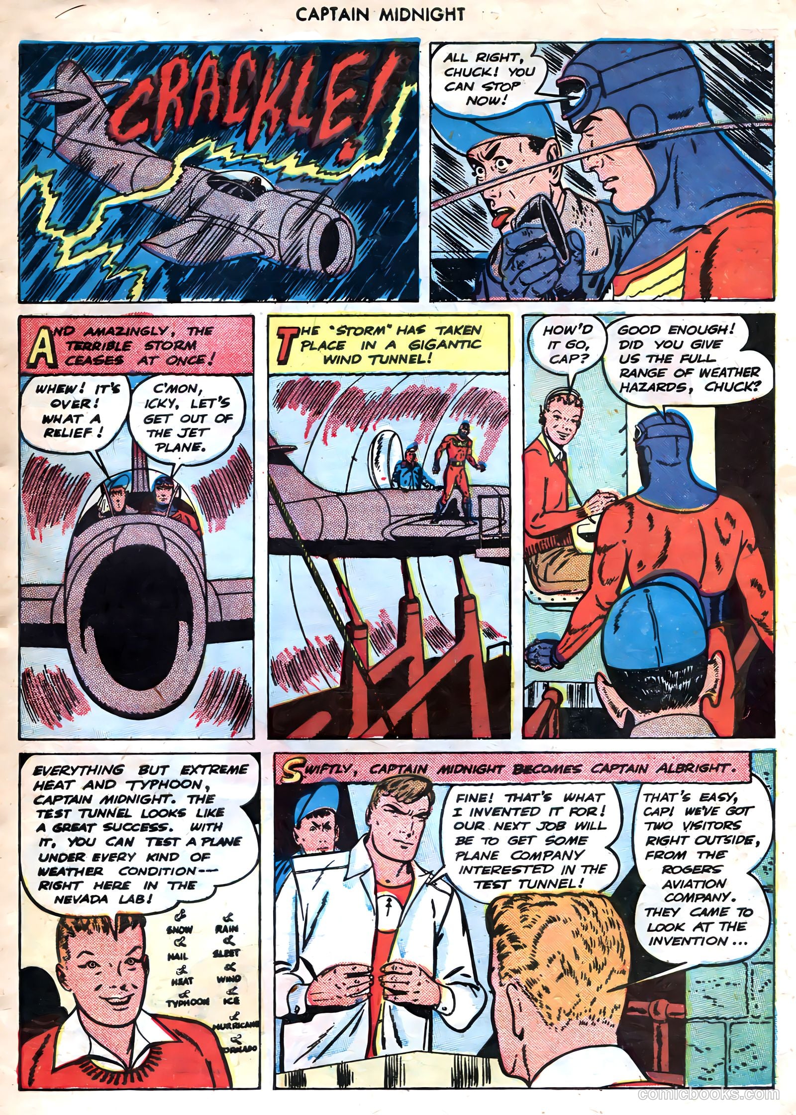 Captain Midnight #58 (1947) — page 5 of 36