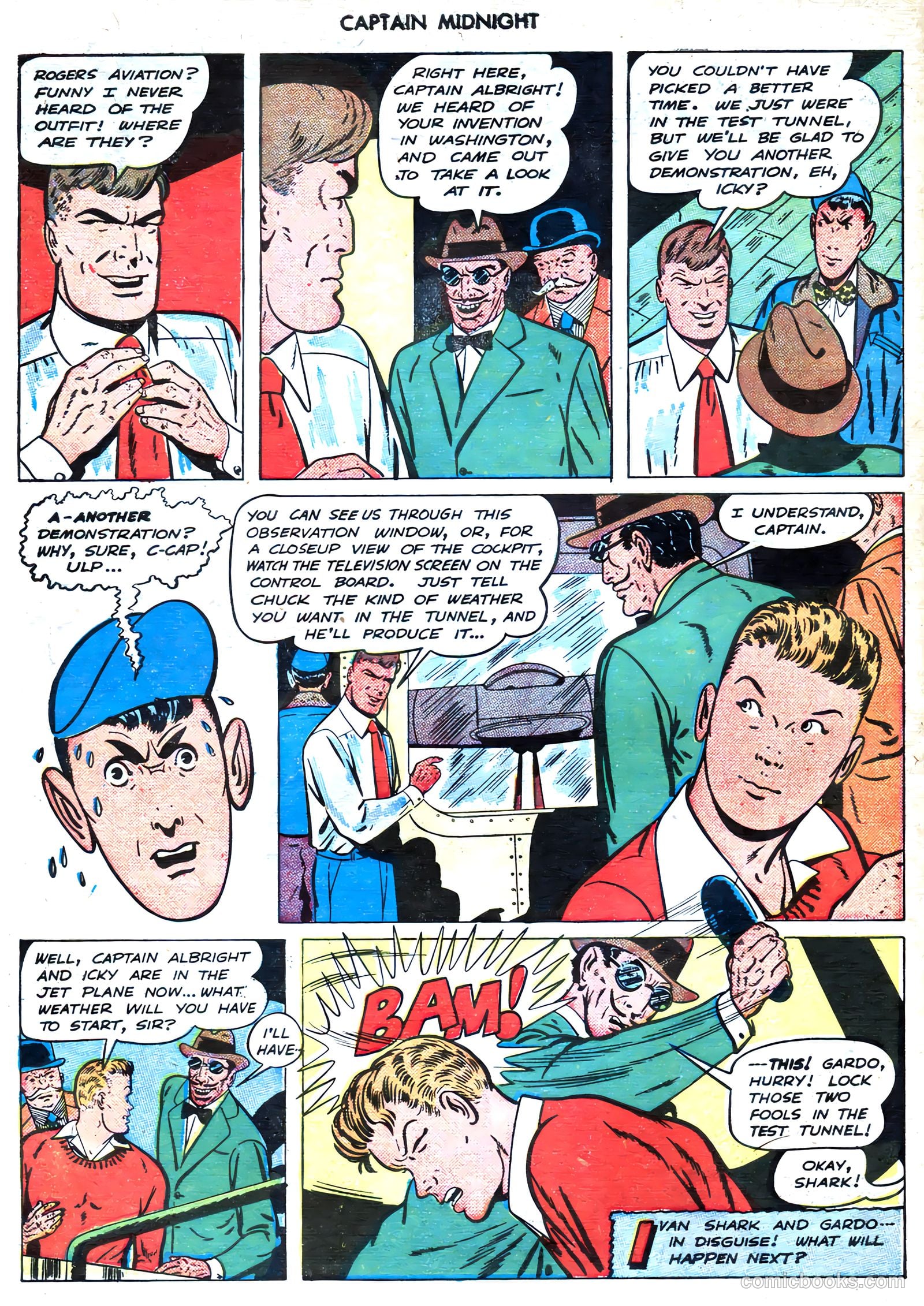 Captain Midnight #58 (1947) — page 6 of 36