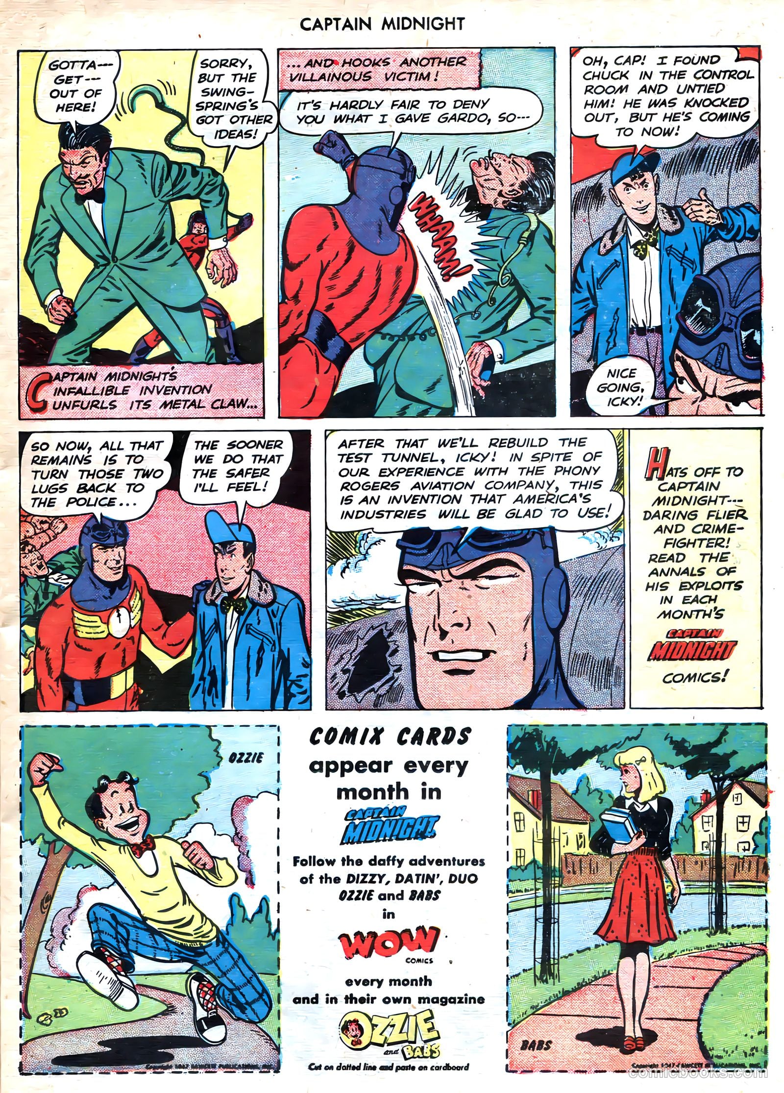 Captain Midnight #58 (1947) — page 11 of 36
