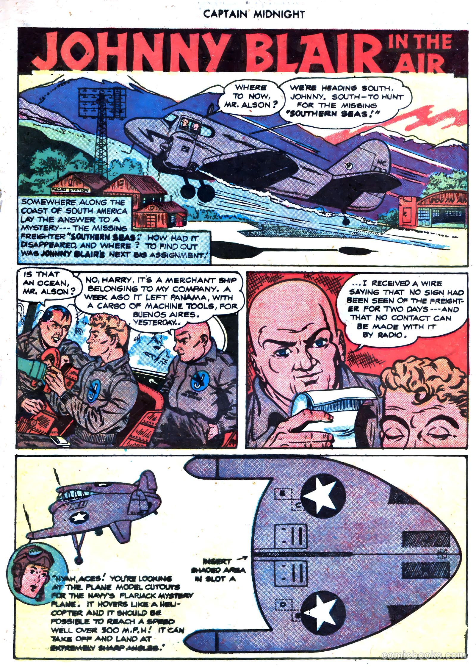 Captain Midnight #58 (1947) — page 17 of 36
