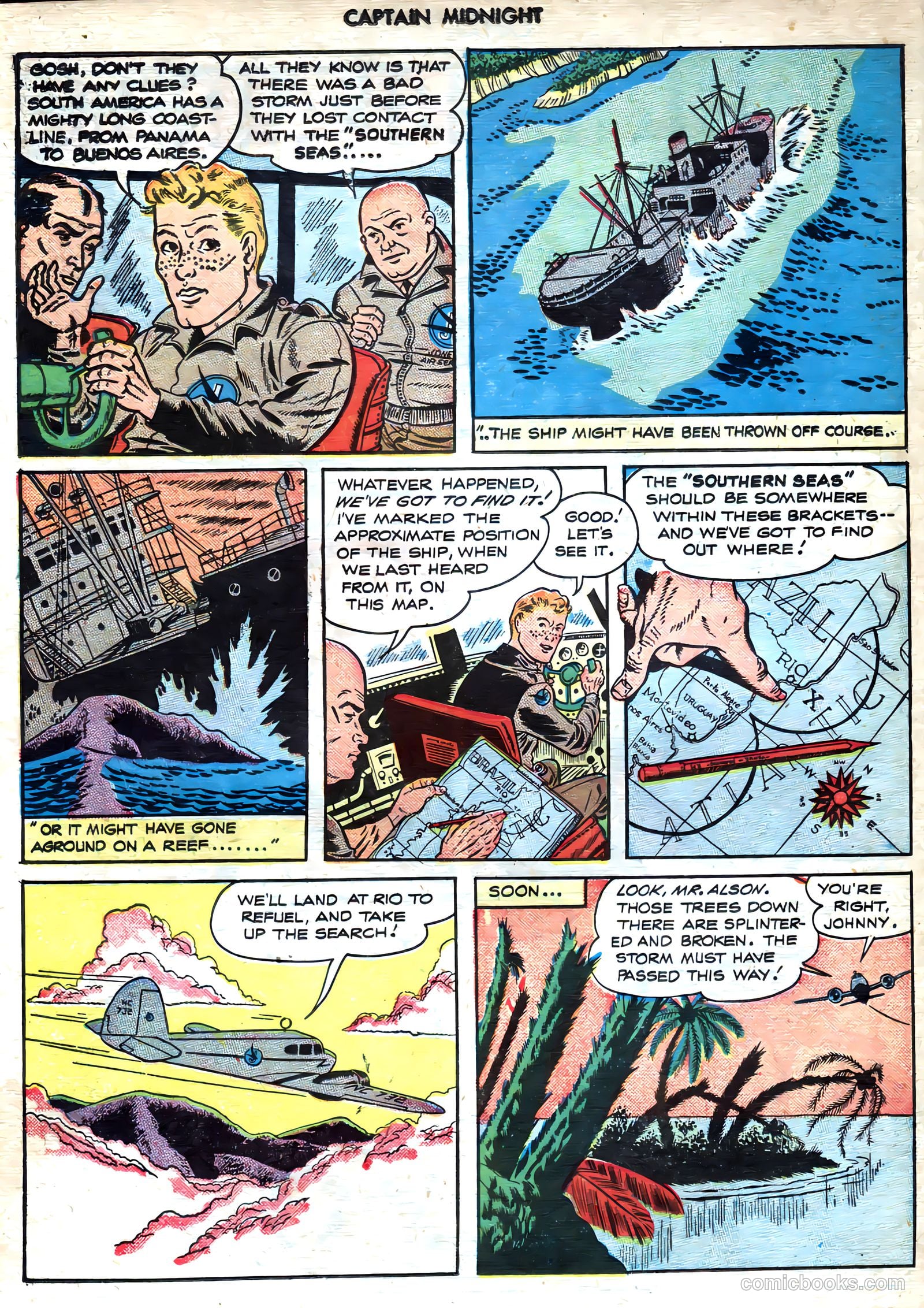 Captain Midnight #58 (1947) — page 18 of 36