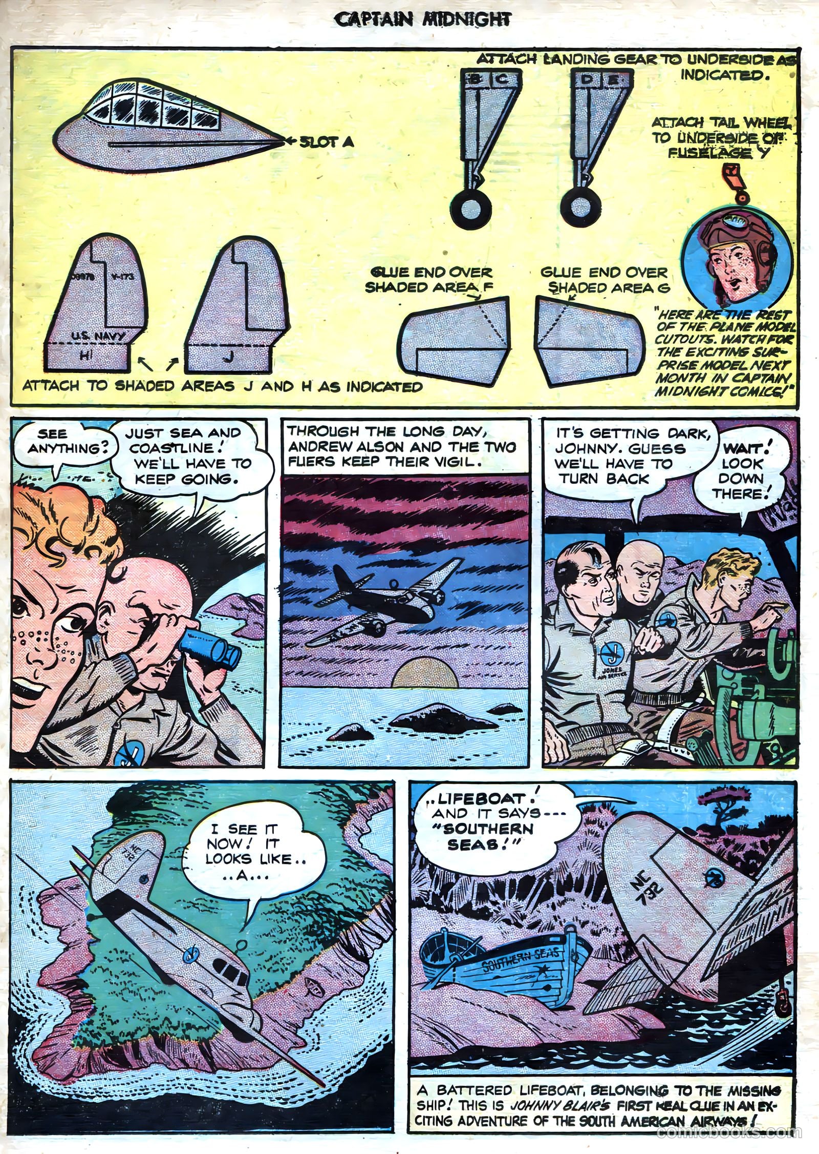 Captain Midnight #58 (1947) — page 19 of 36