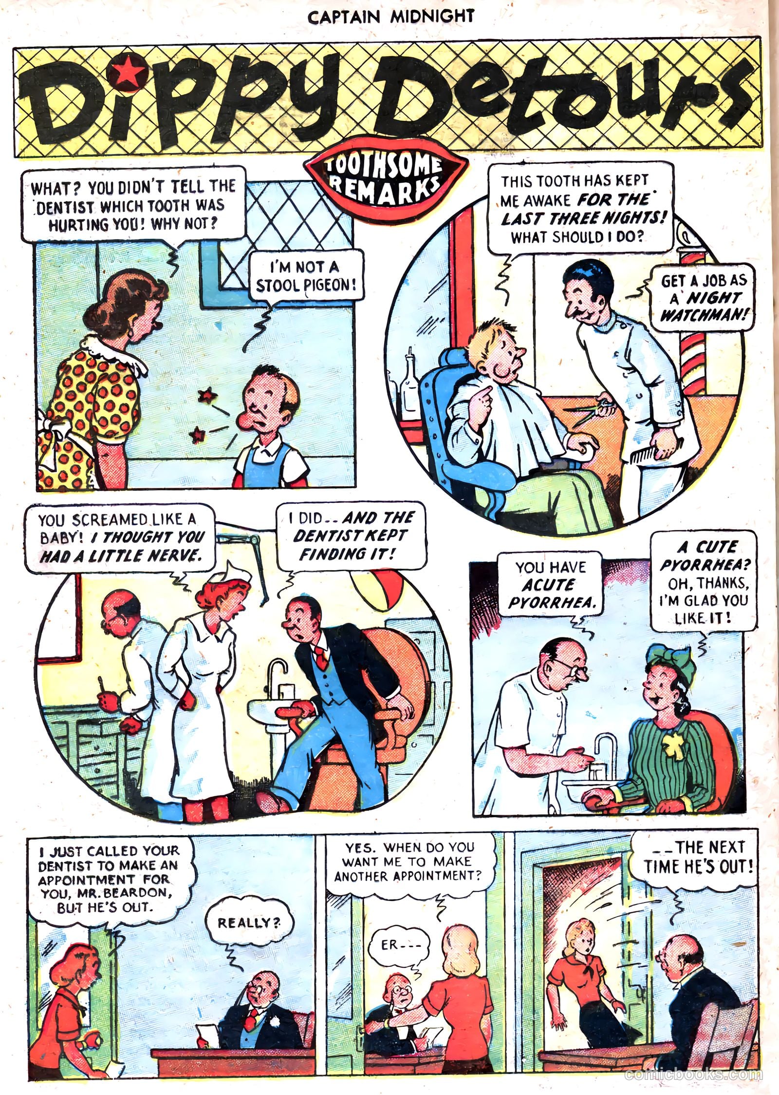 Captain Midnight #58 (1947) — page 24 of 36