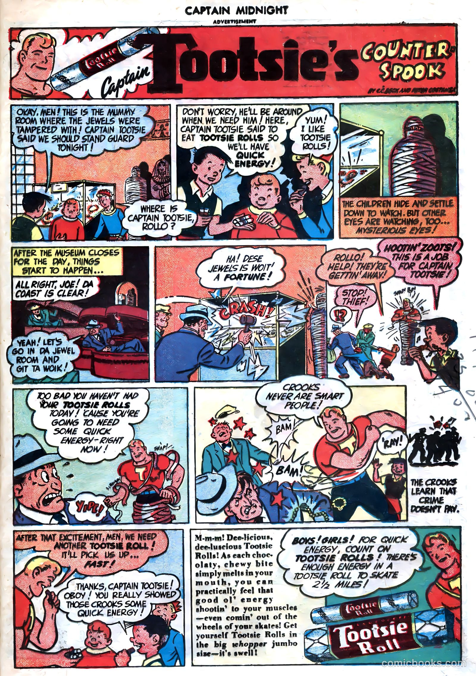 Captain Midnight #58 (1947) — page 25 of 36