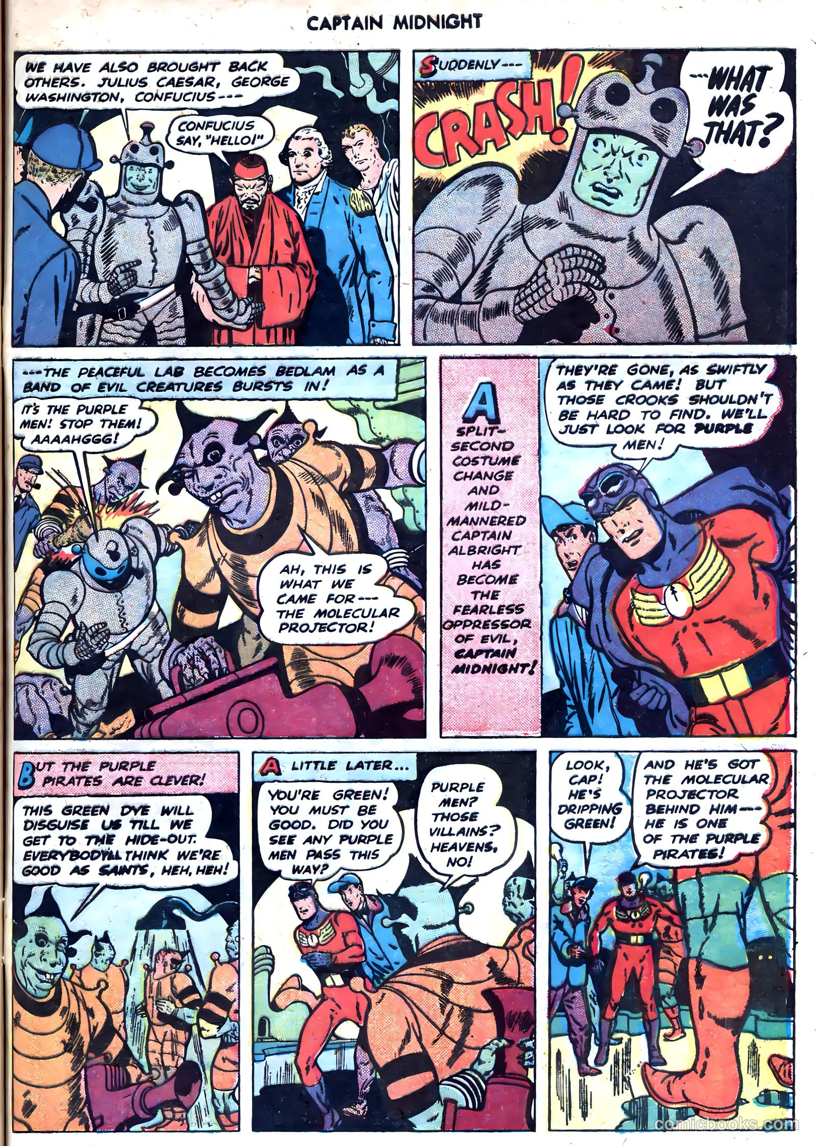 Captain Midnight #58 (1947) — page 29 of 36