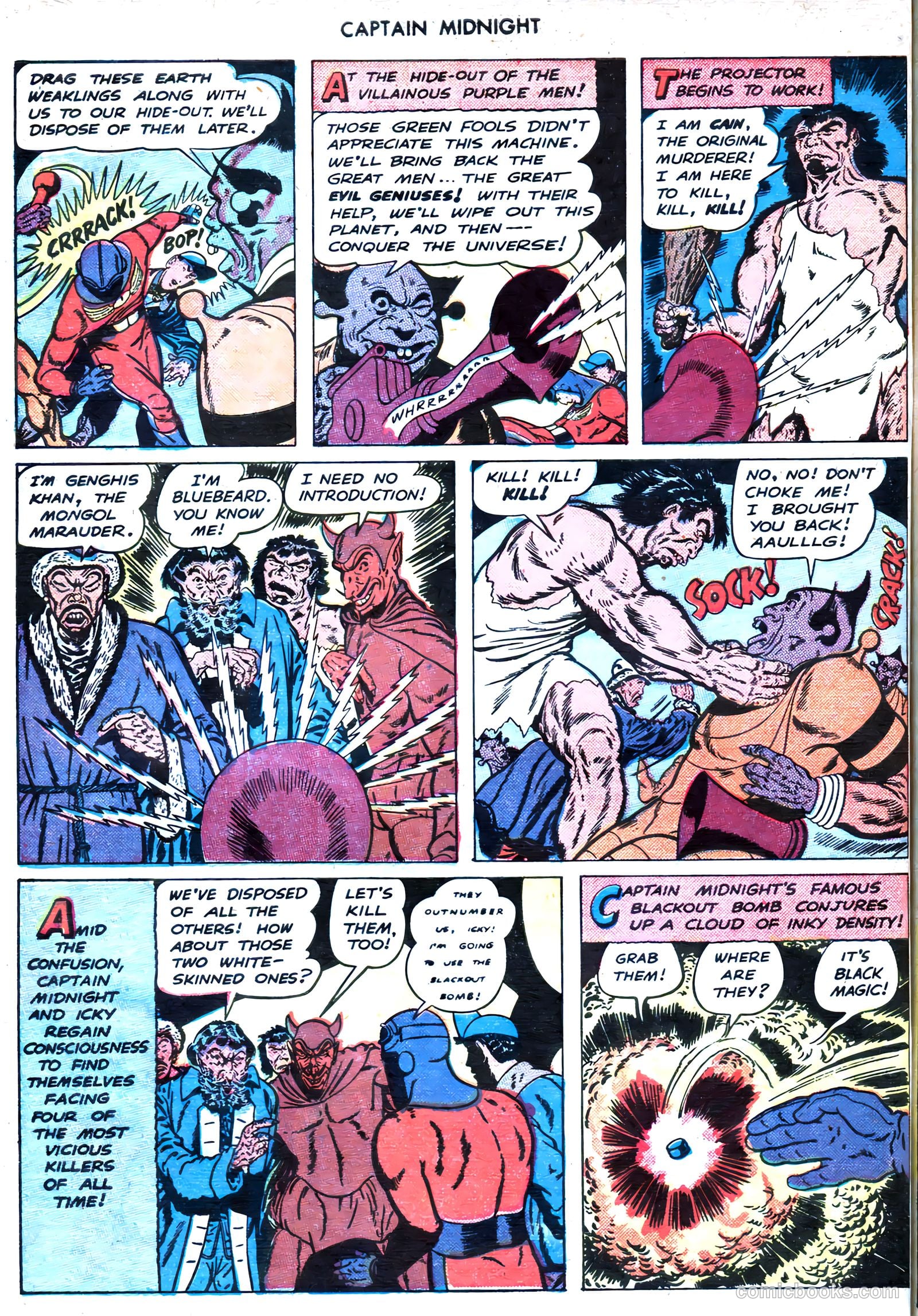 Captain Midnight #58 (1947) — page 30 of 36