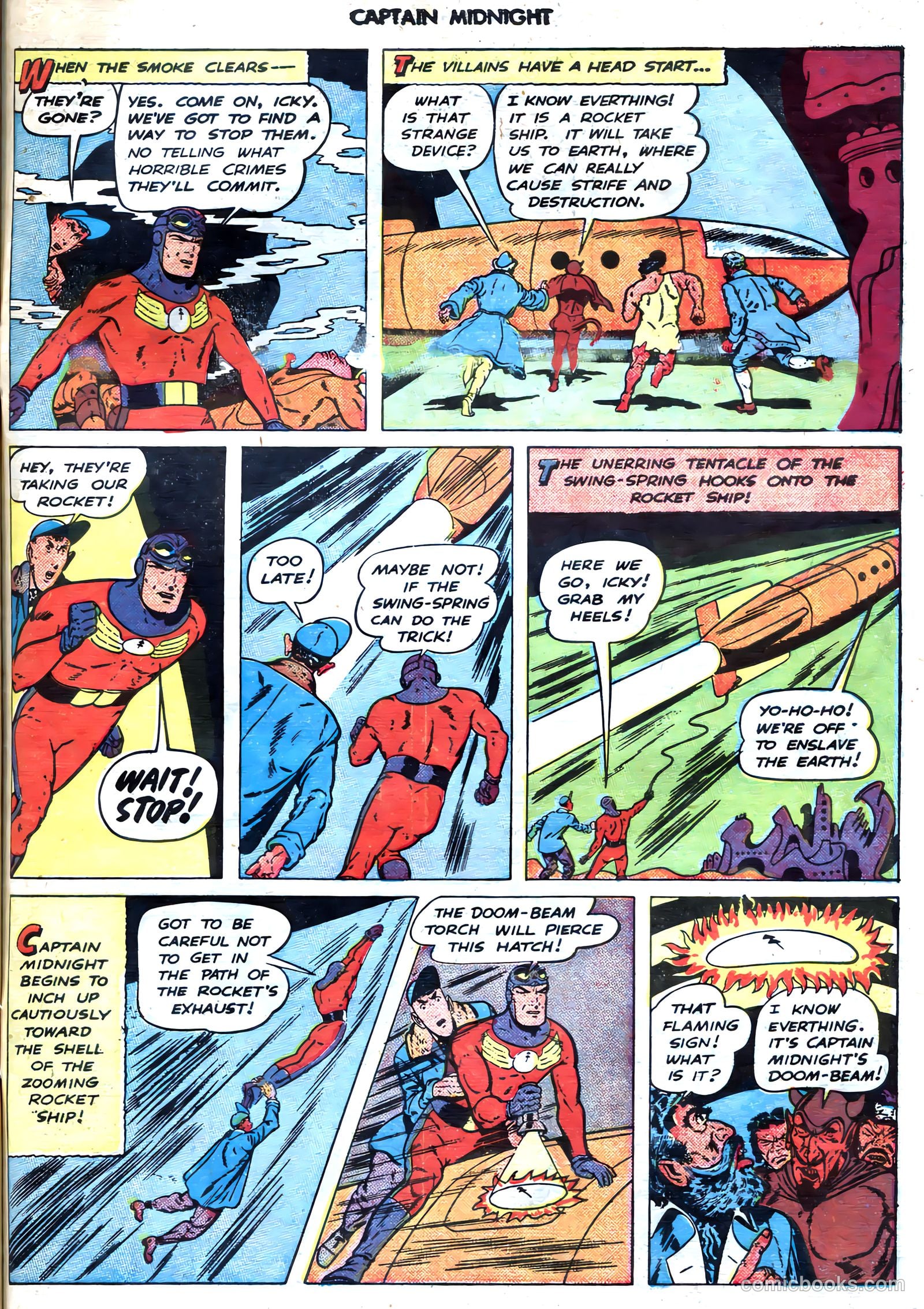 Captain Midnight #58 (1947) — page 31 of 36