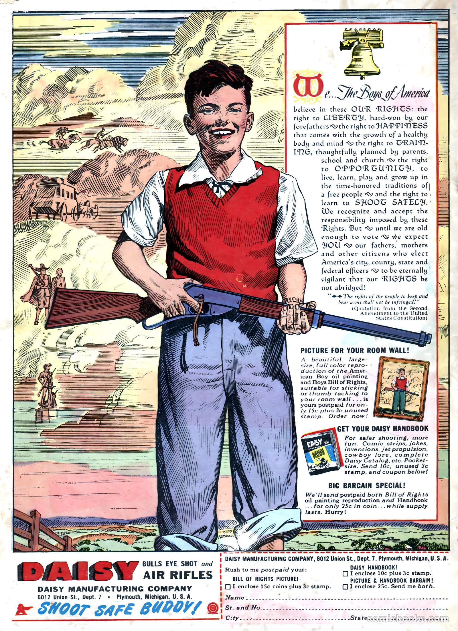 Captain Midnight #58 (1947) — page 36 of 36
