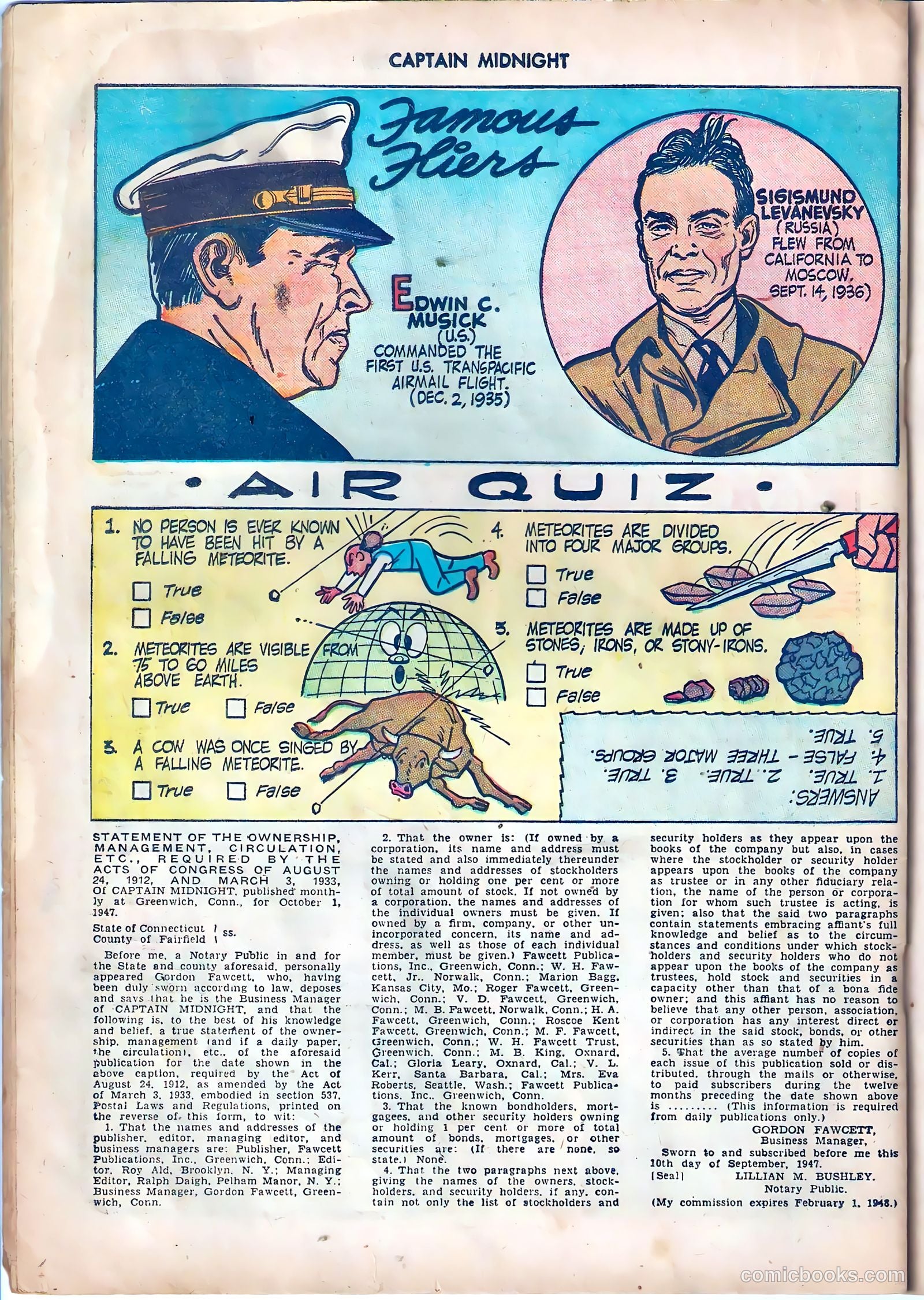 Captain Midnight #59 (1948) — page 20 of 36