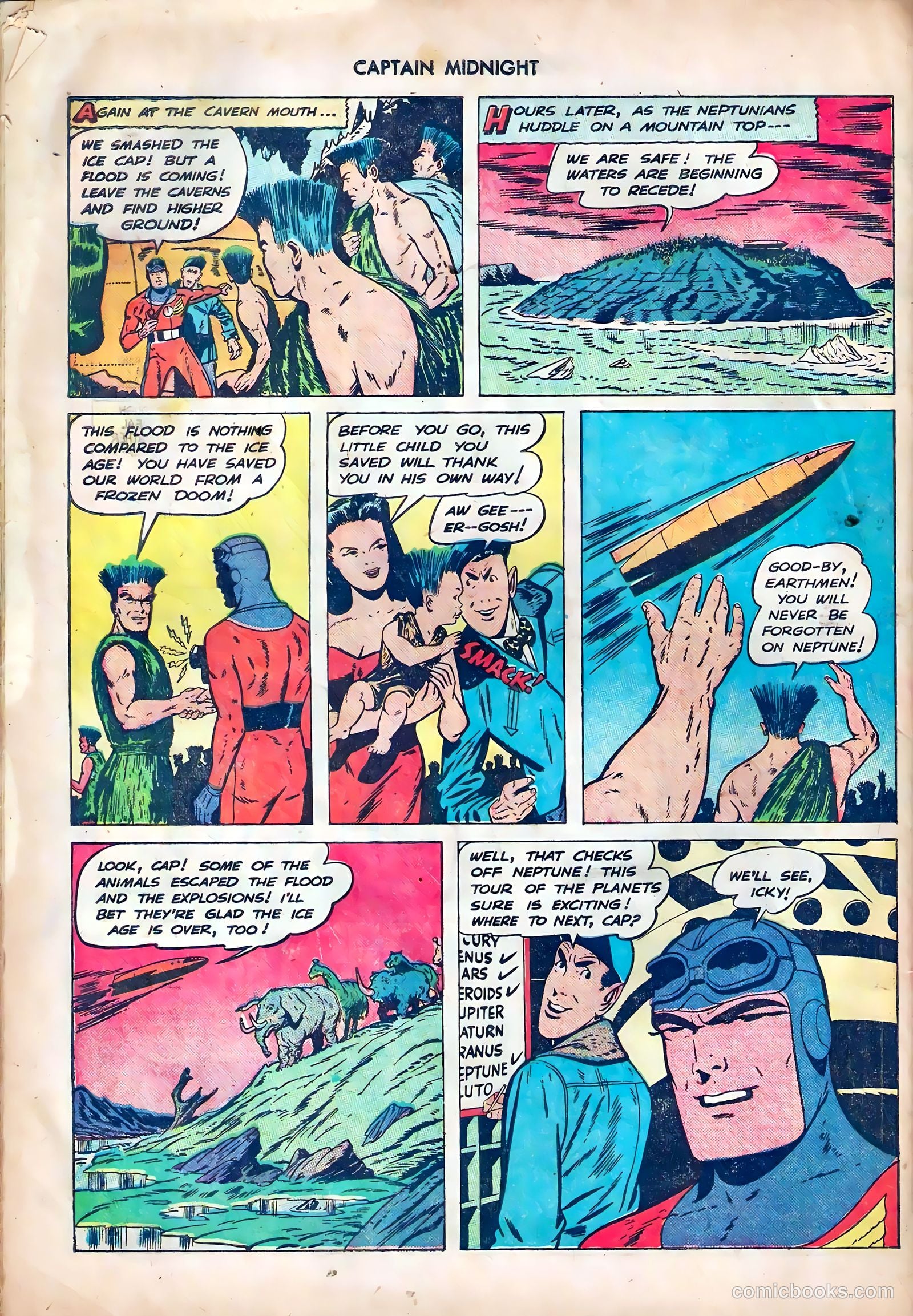 Captain Midnight #59 (1948) — page 32 of 36