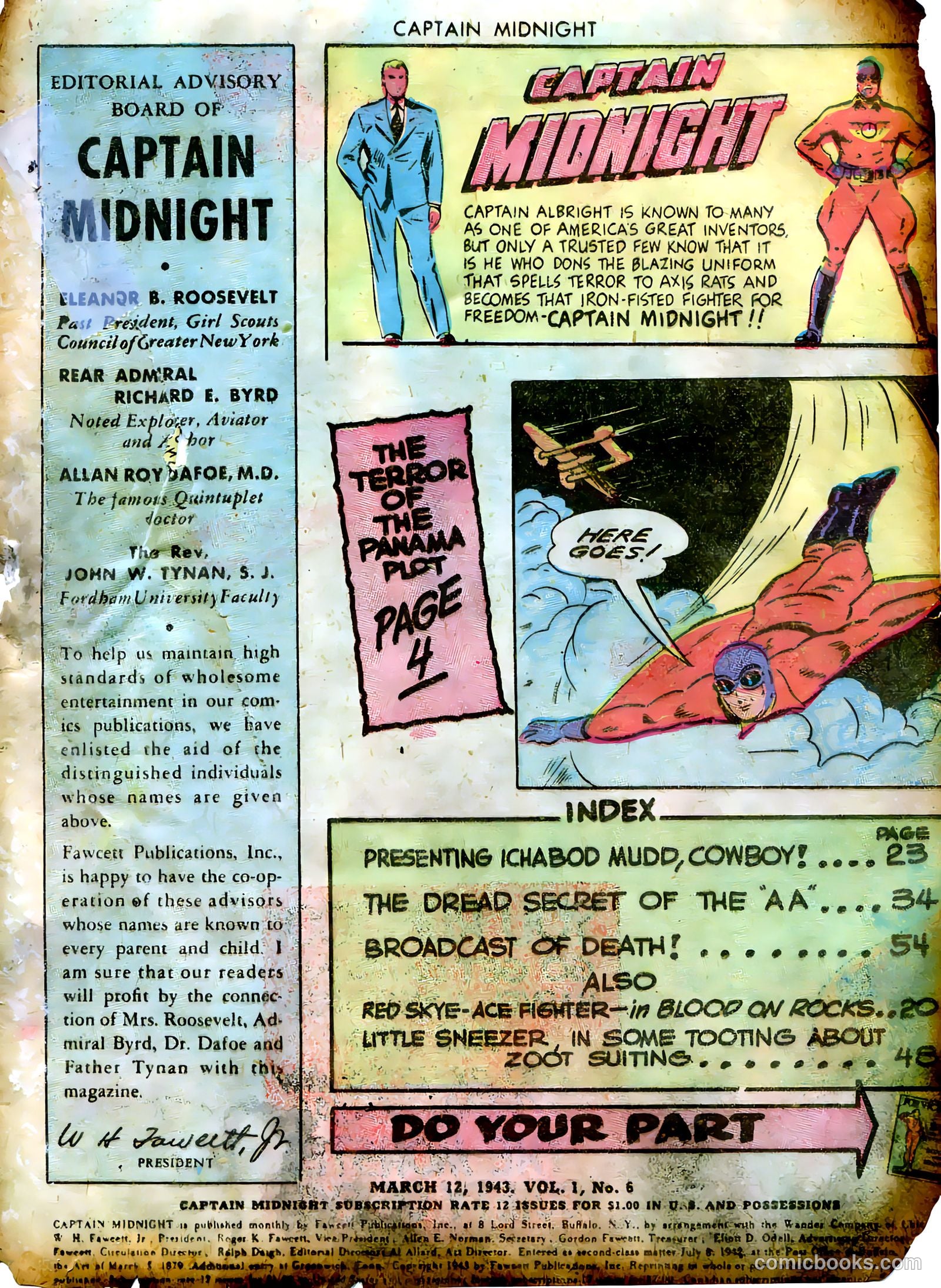 Captain Midnight #6 (1943) — page 3 of 68