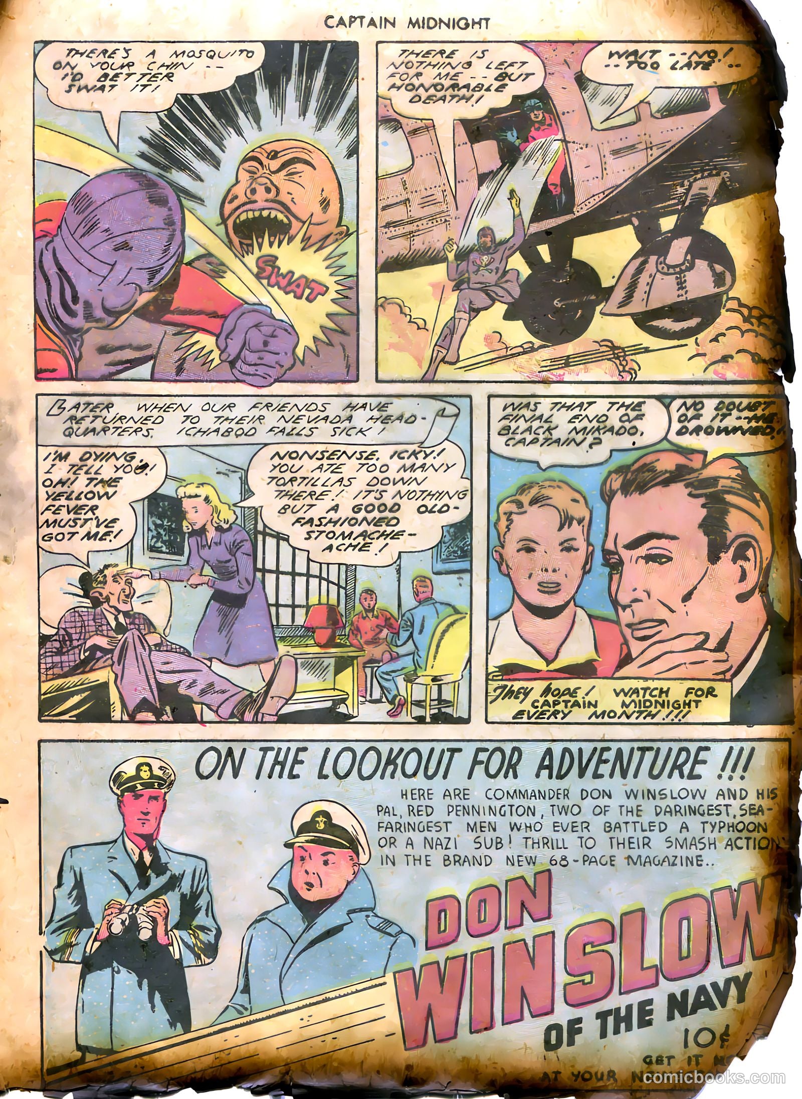 Captain Midnight #6 (1943) — page 19 of 68