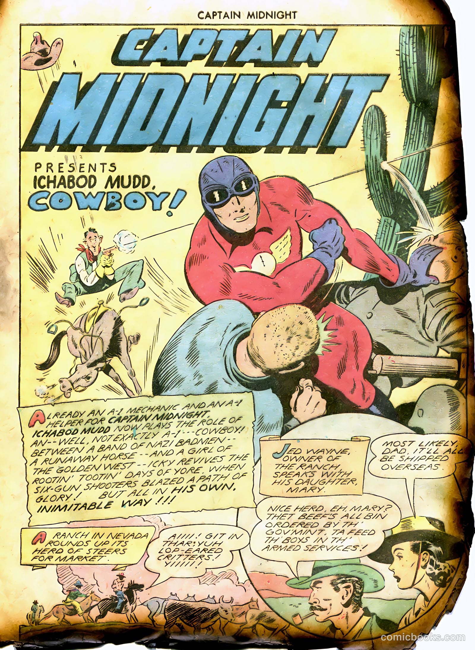 Captain Midnight #6 (1943) — page 23 of 68