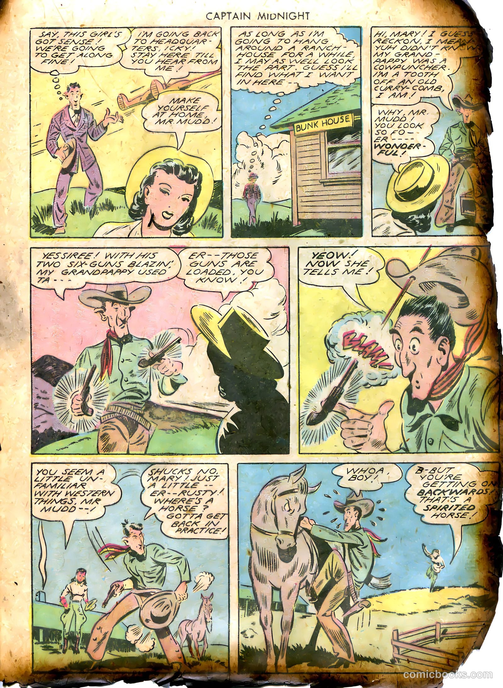 Captain Midnight #6 (1943) — page 27 of 68
