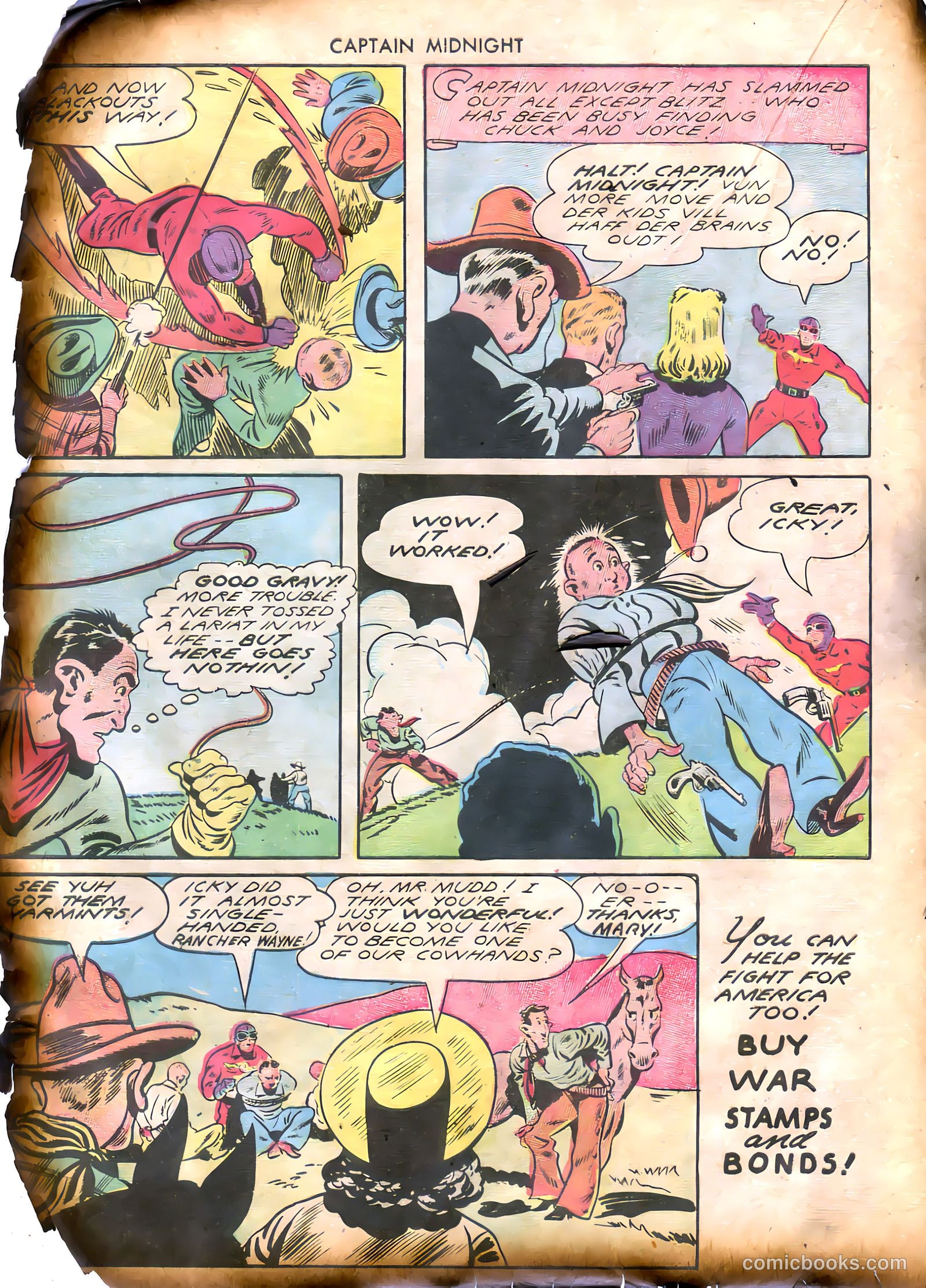 Captain Midnight #6 (1943) — page 32 of 68
