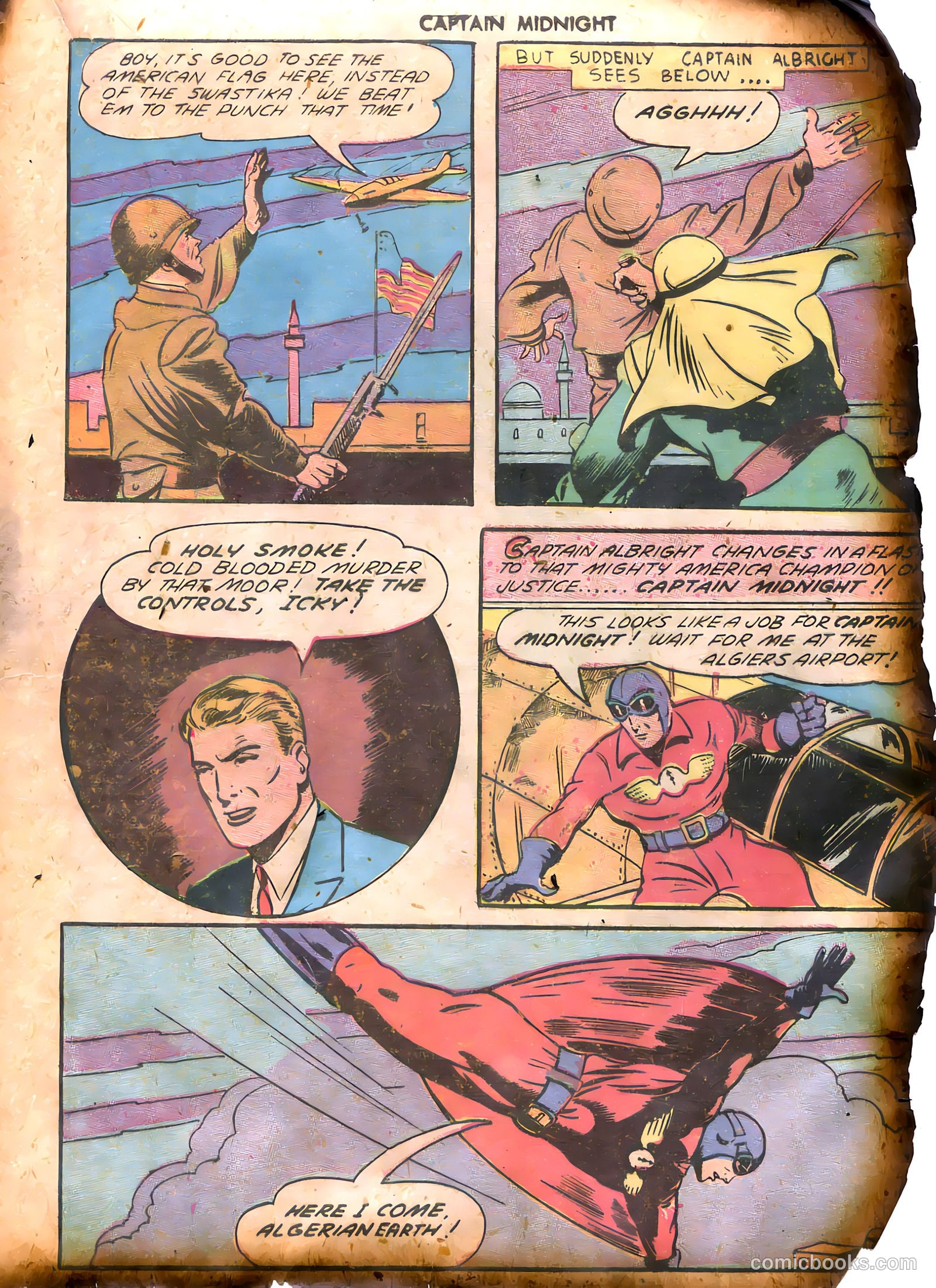 Captain Midnight #6 (1943) — page 35 of 68