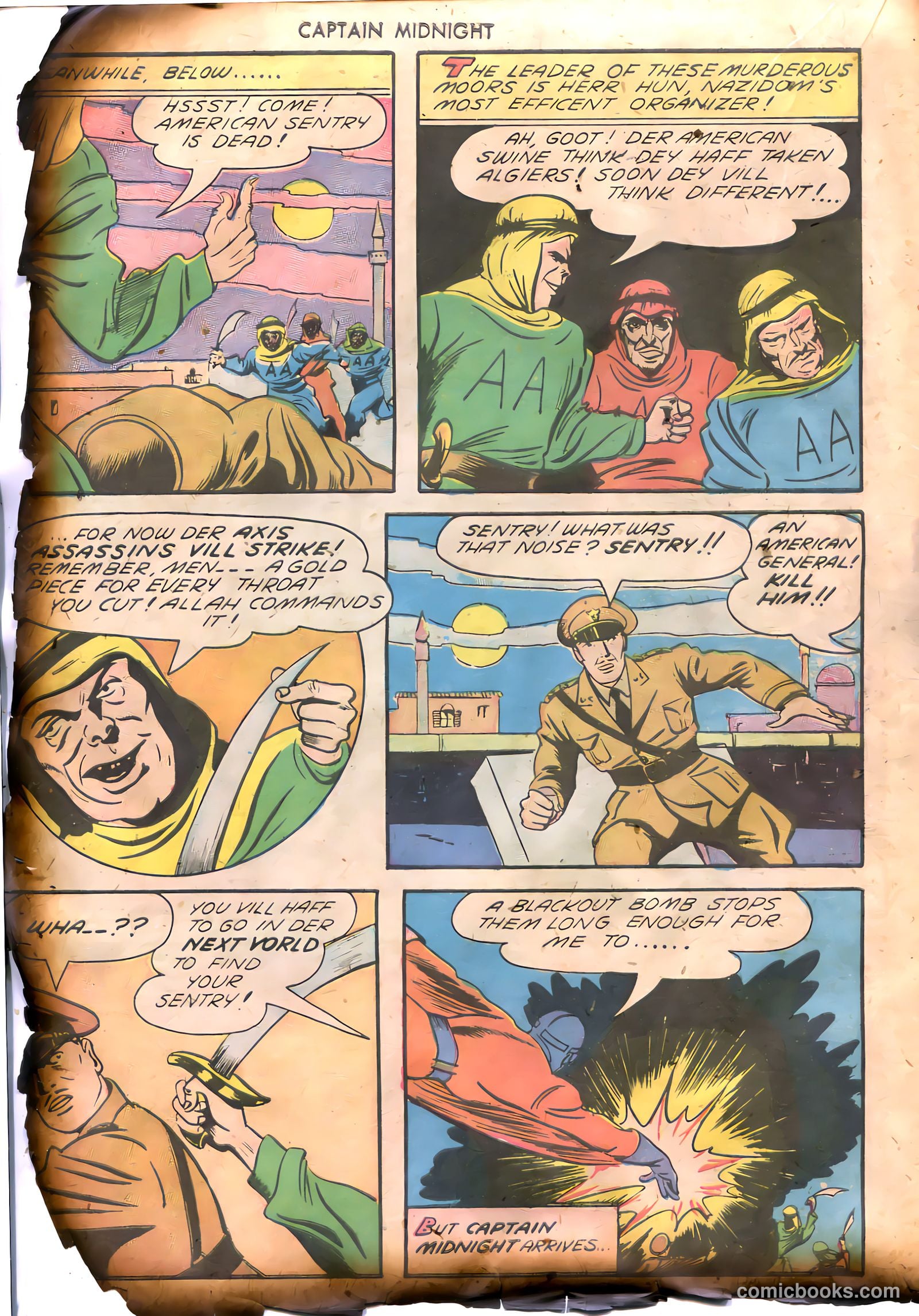 Captain Midnight #6 (1943) — page 36 of 68