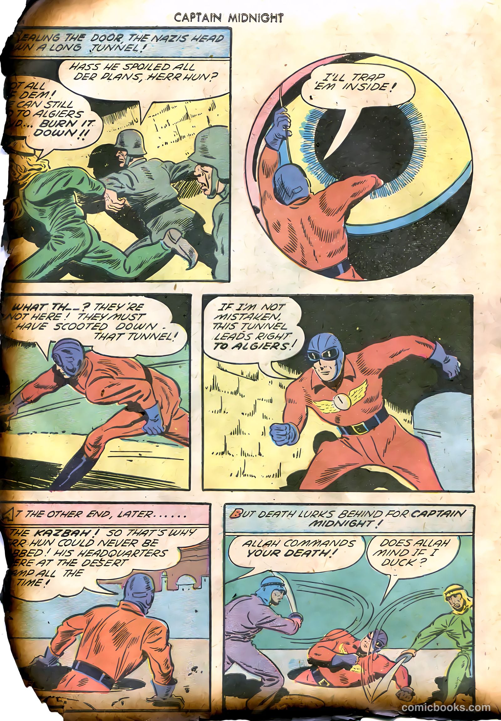 Captain Midnight #6 (1943) — page 44 of 68