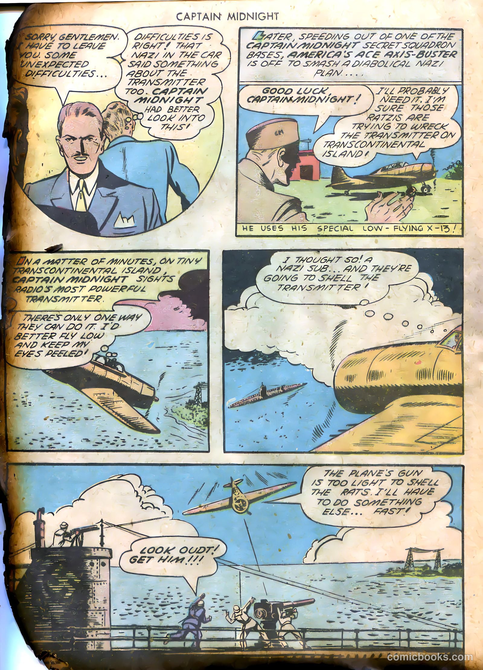 Captain Midnight #6 (1943) — page 58 of 68