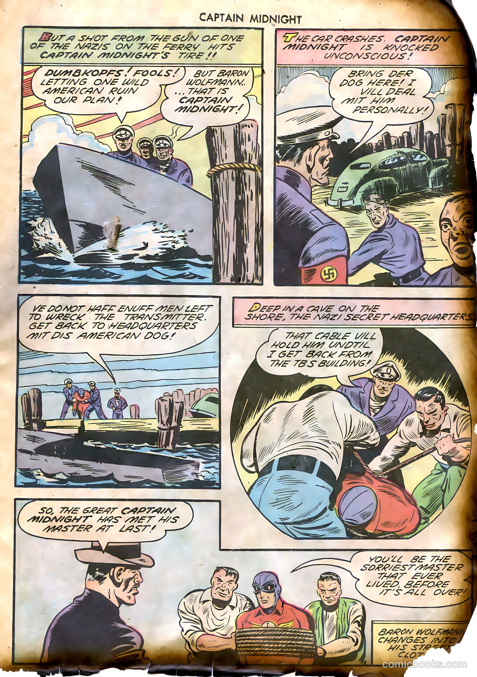 Captain Midnight #6 (1943) — page 61 of 68