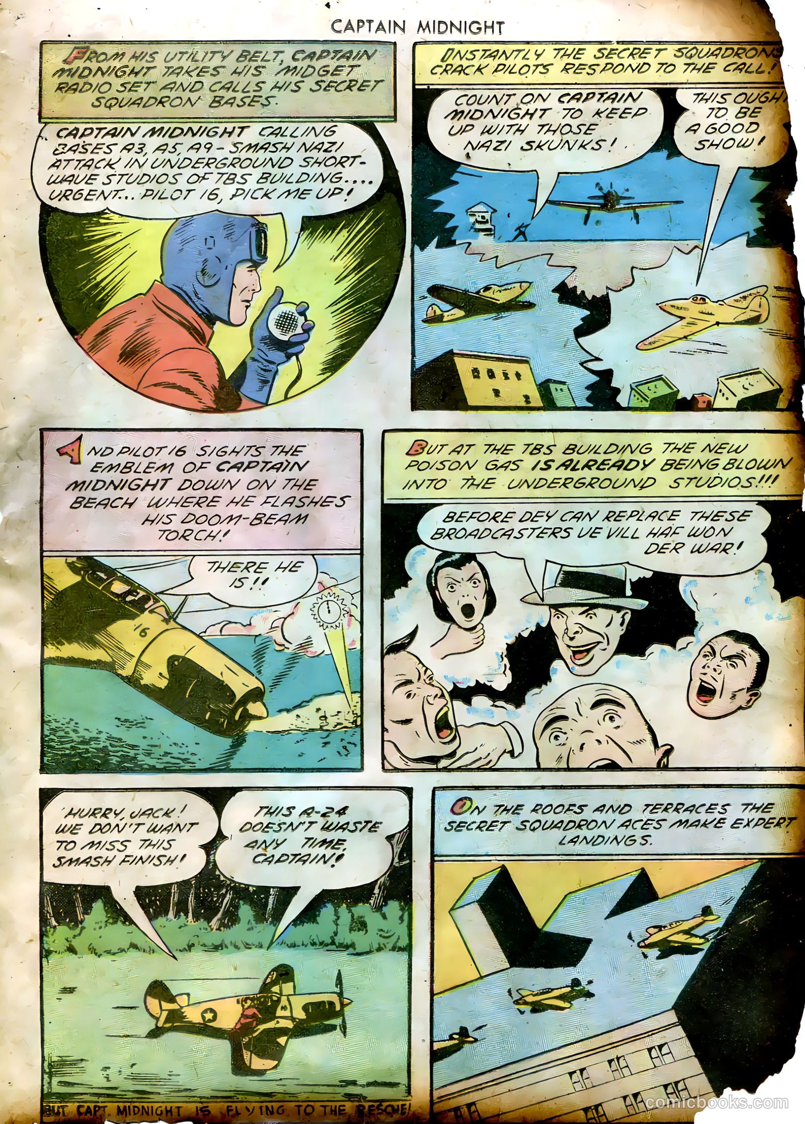 Captain Midnight #6 (1943) — page 65 of 68