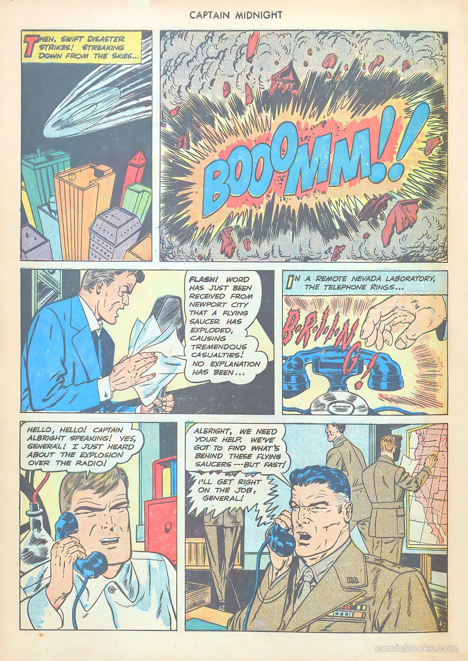 Captain Midnight #60 (1948) — page 4 of 36