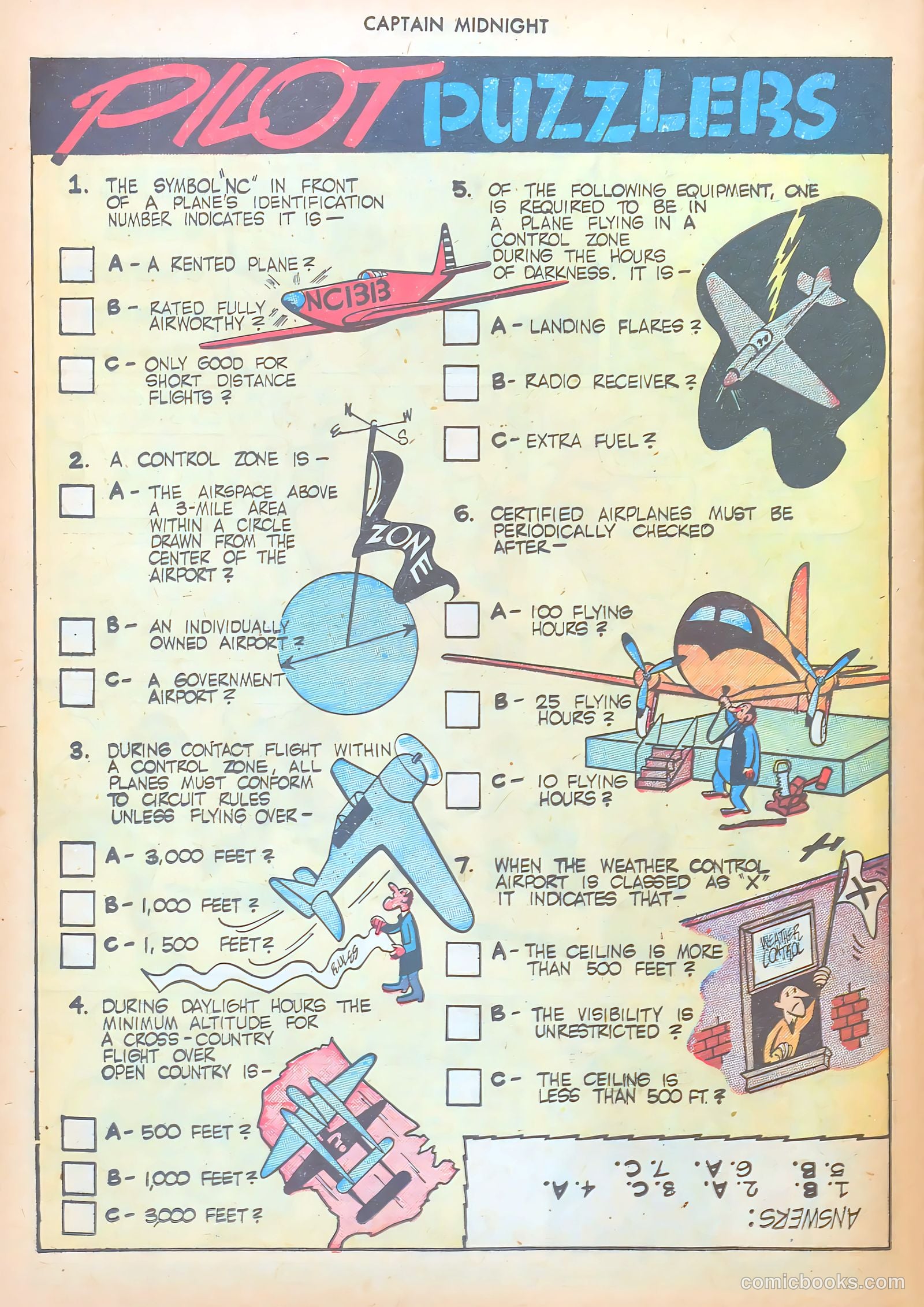 Captain Midnight #60 (1948) — page 24 of 36