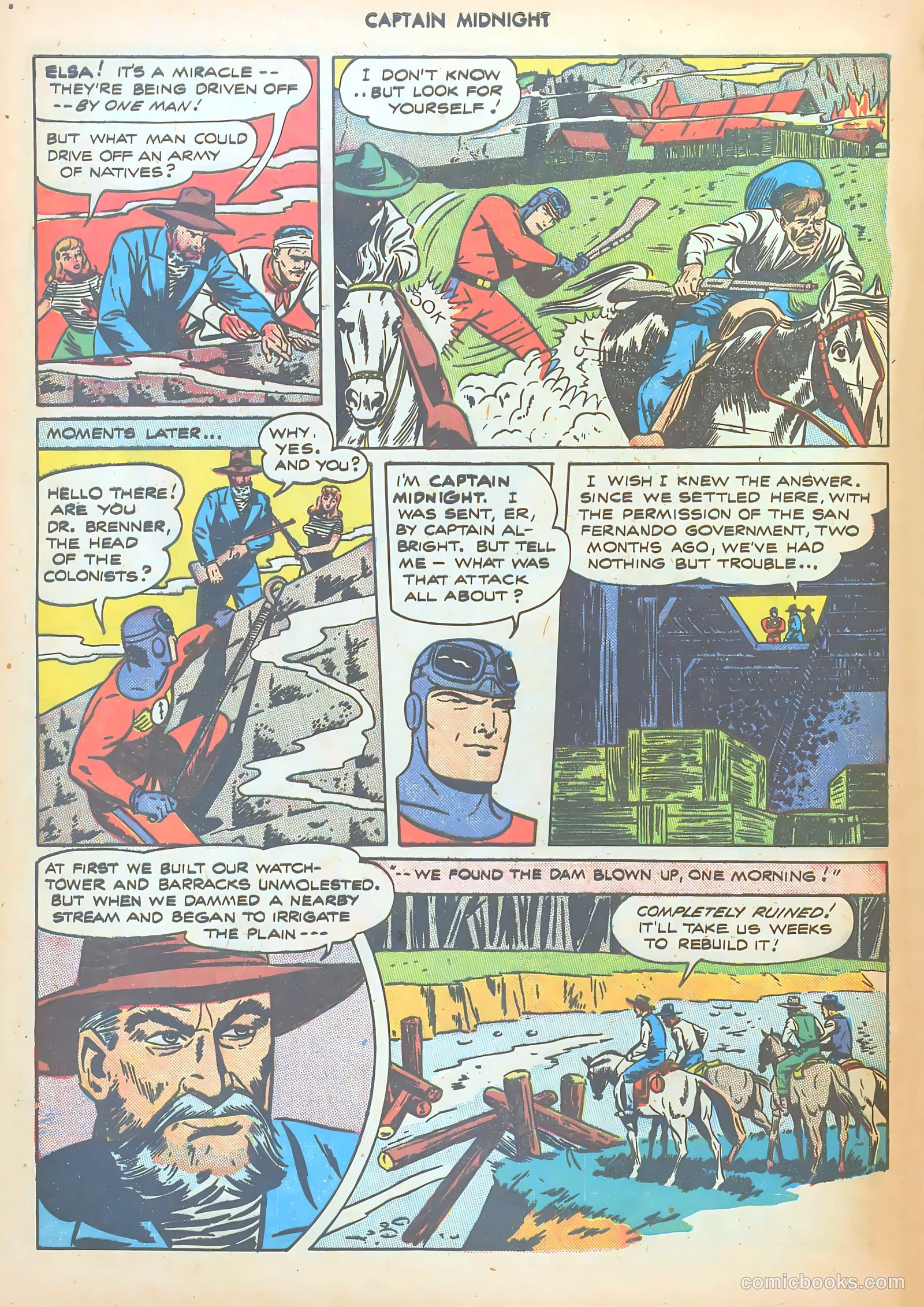 Captain Midnight #60 (1948) — page 28 of 36