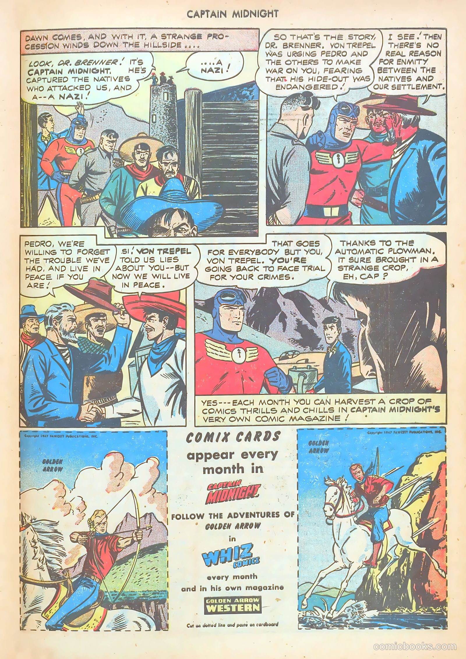 Captain Midnight #60 (1948) — page 33 of 36