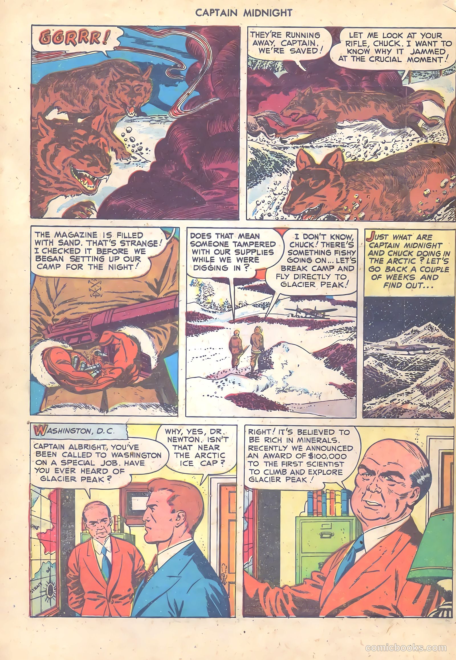 Captain Midnight #61 (1948) — page 4 of 36