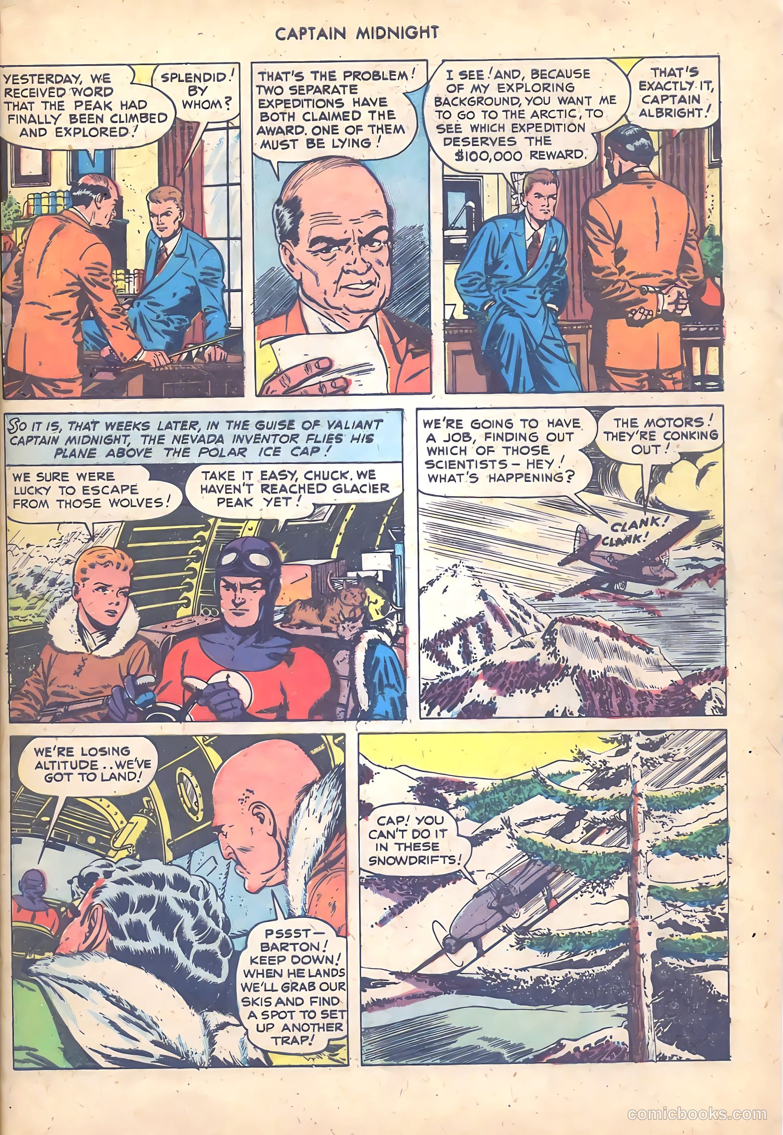 Captain Midnight #61 (1948) — page 5 of 36