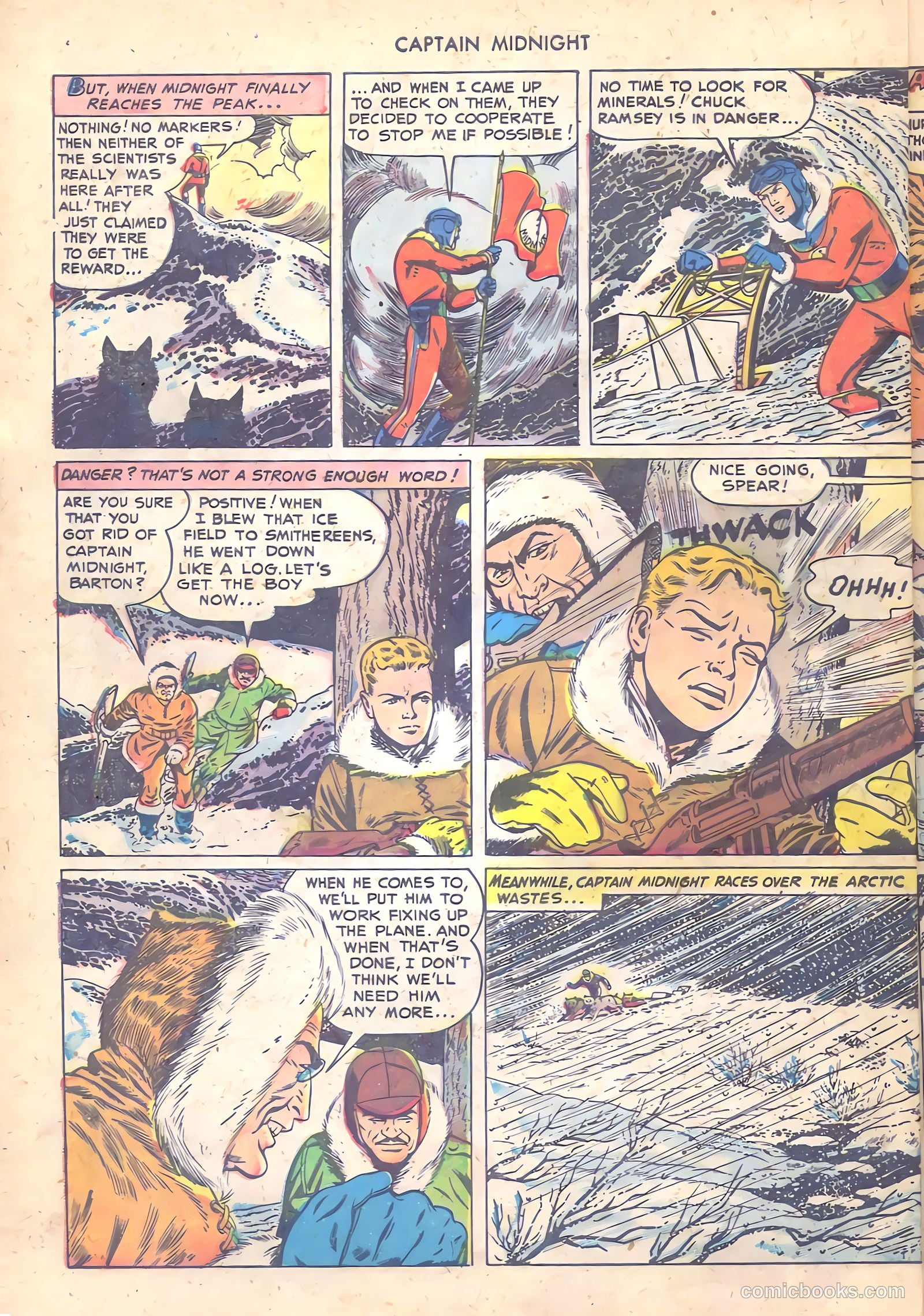 Captain Midnight #61 (1948) — page 8 of 36