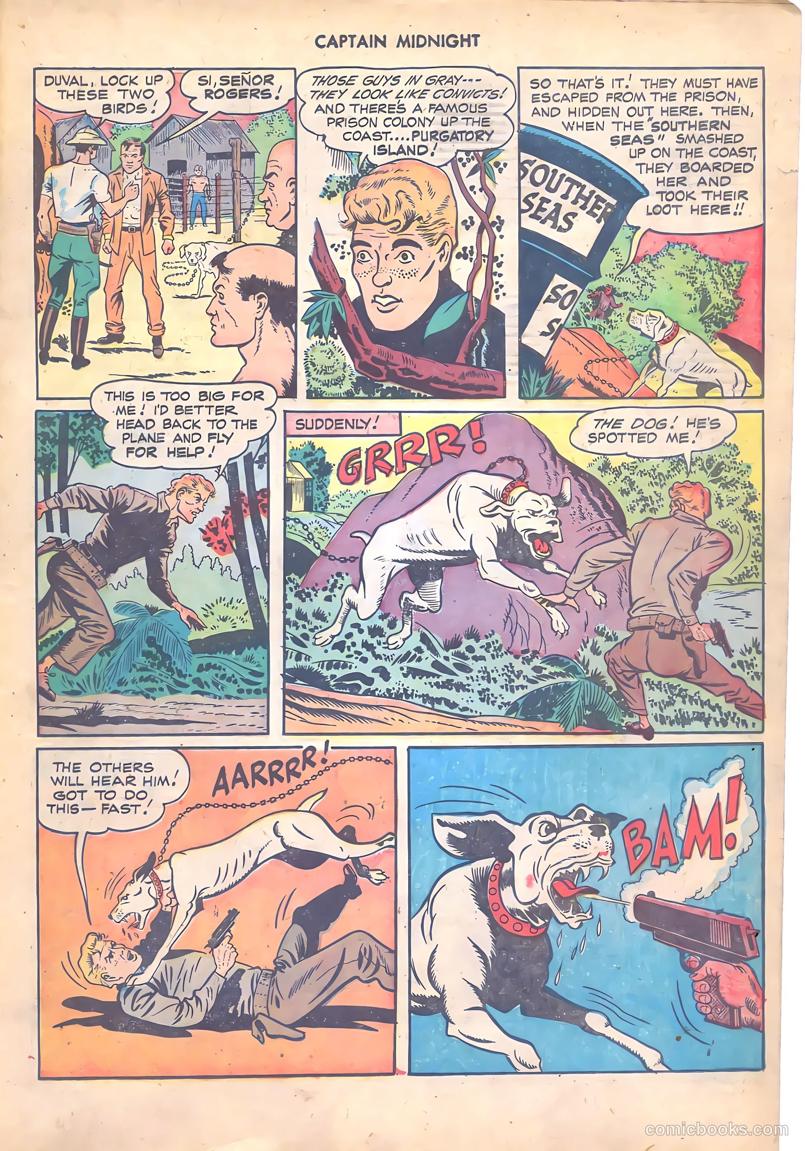 Captain Midnight #61 (1948) — page 19 of 36