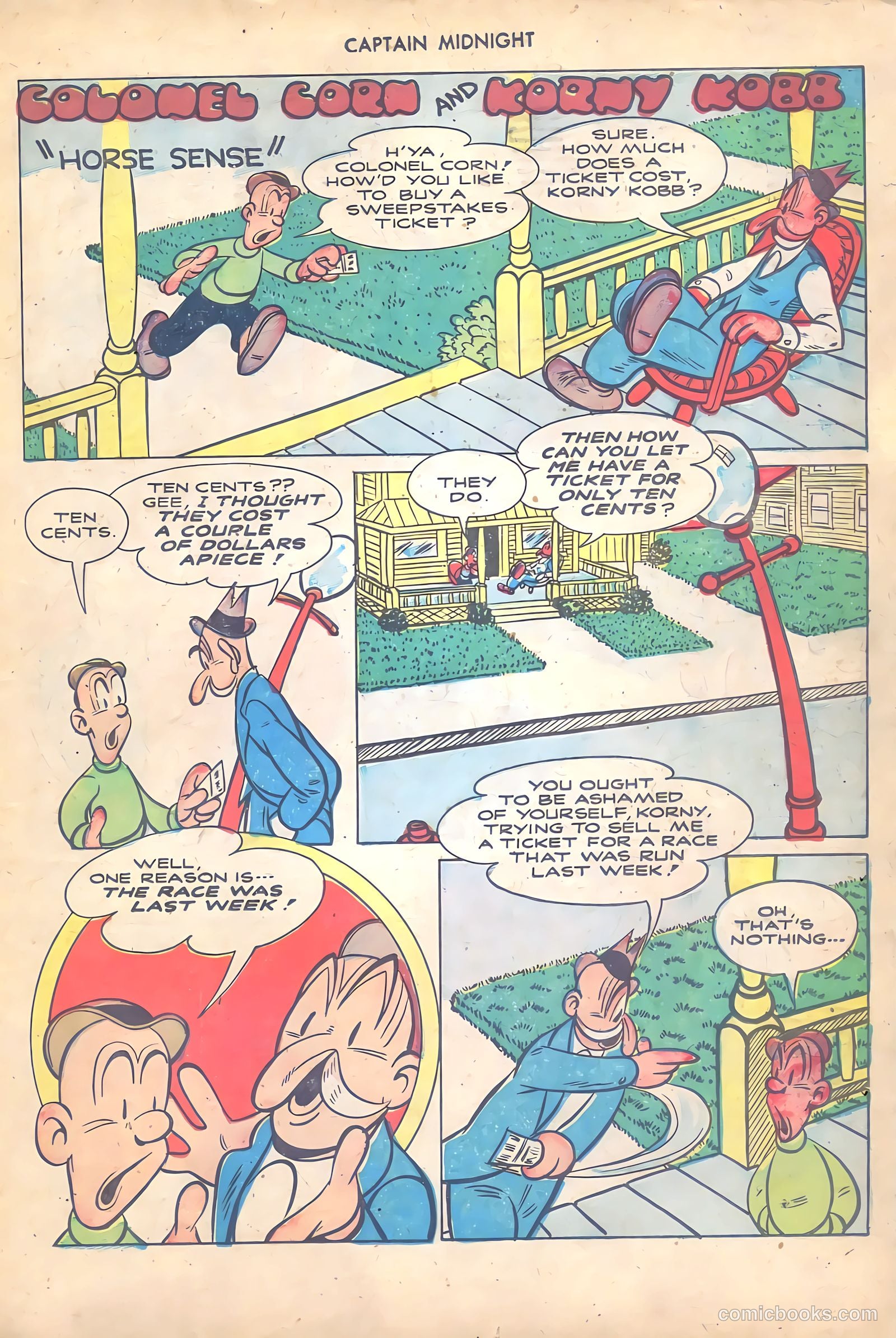Captain Midnight #61 (1948) — page 23 of 36