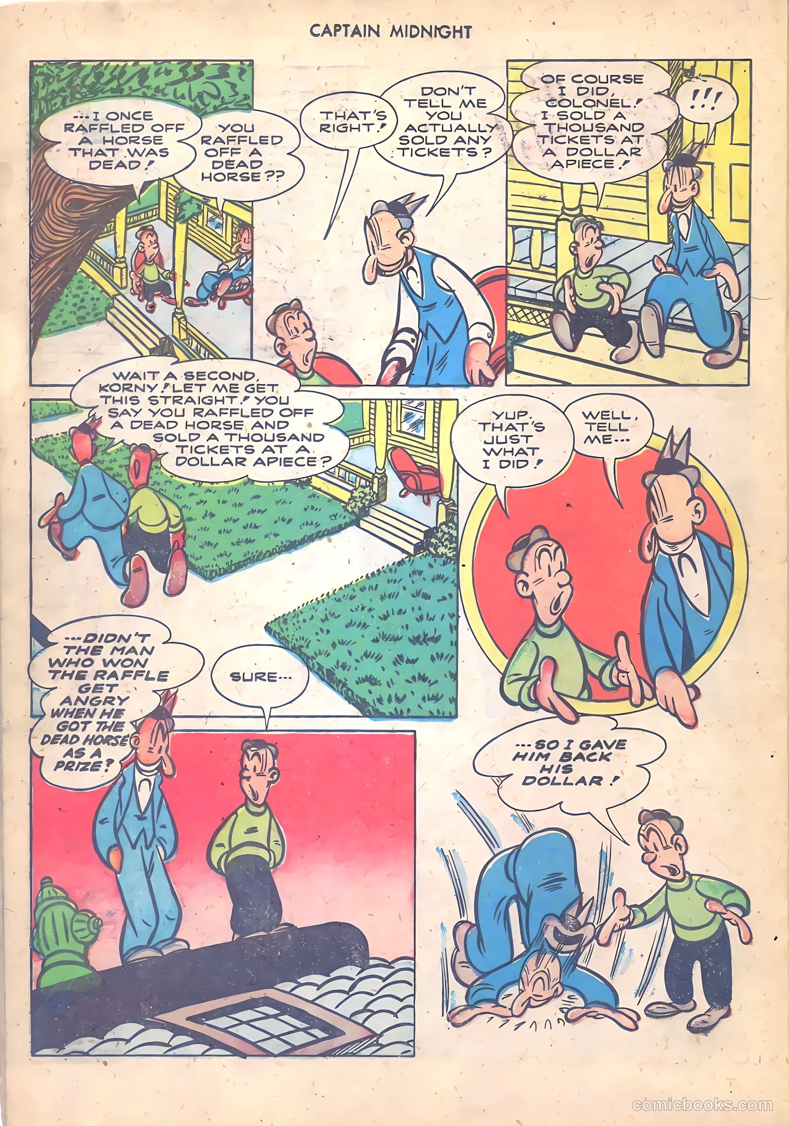 Captain Midnight #61 (1948) — page 24 of 36