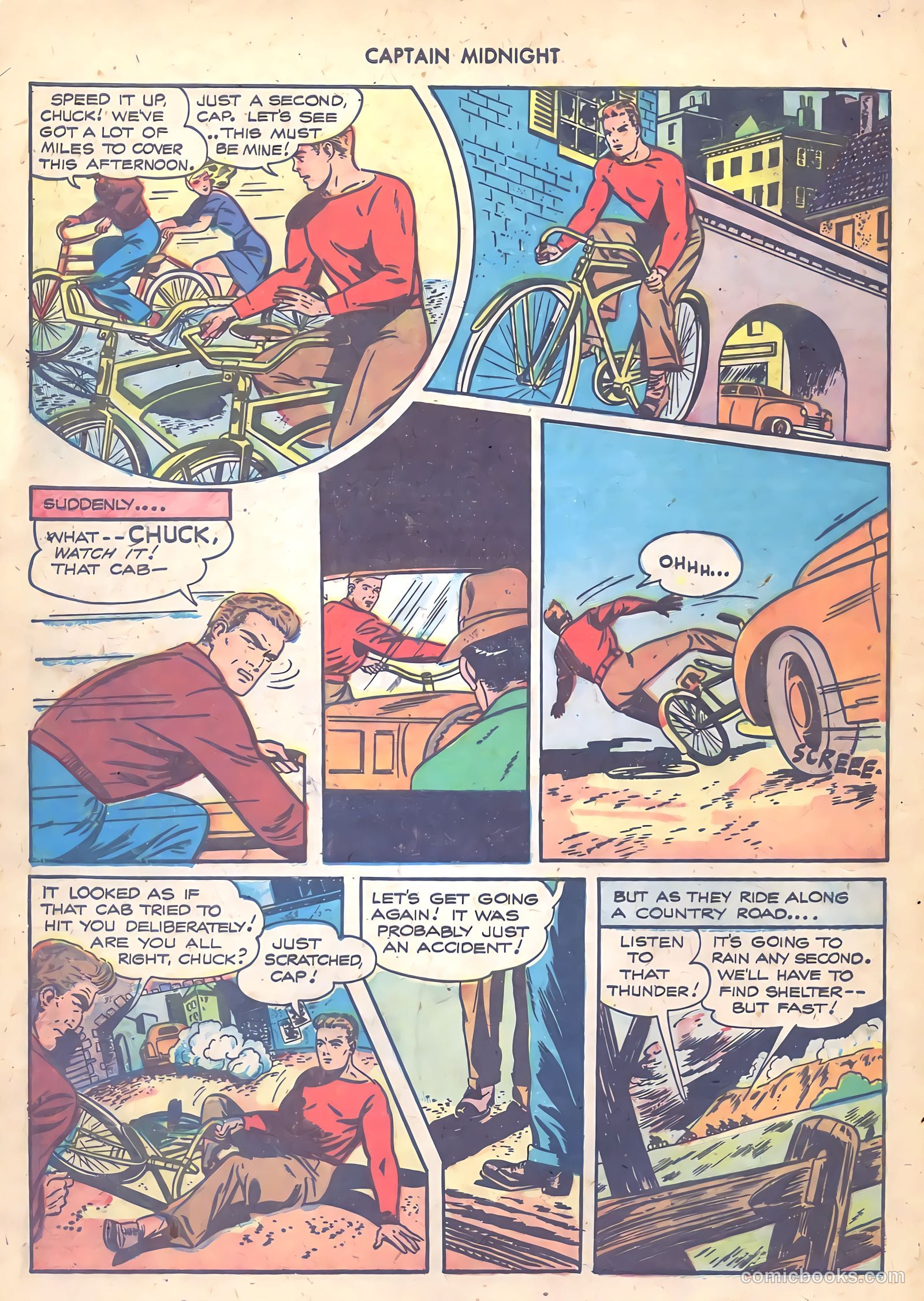 Captain Midnight #61 (1948) — page 28 of 36