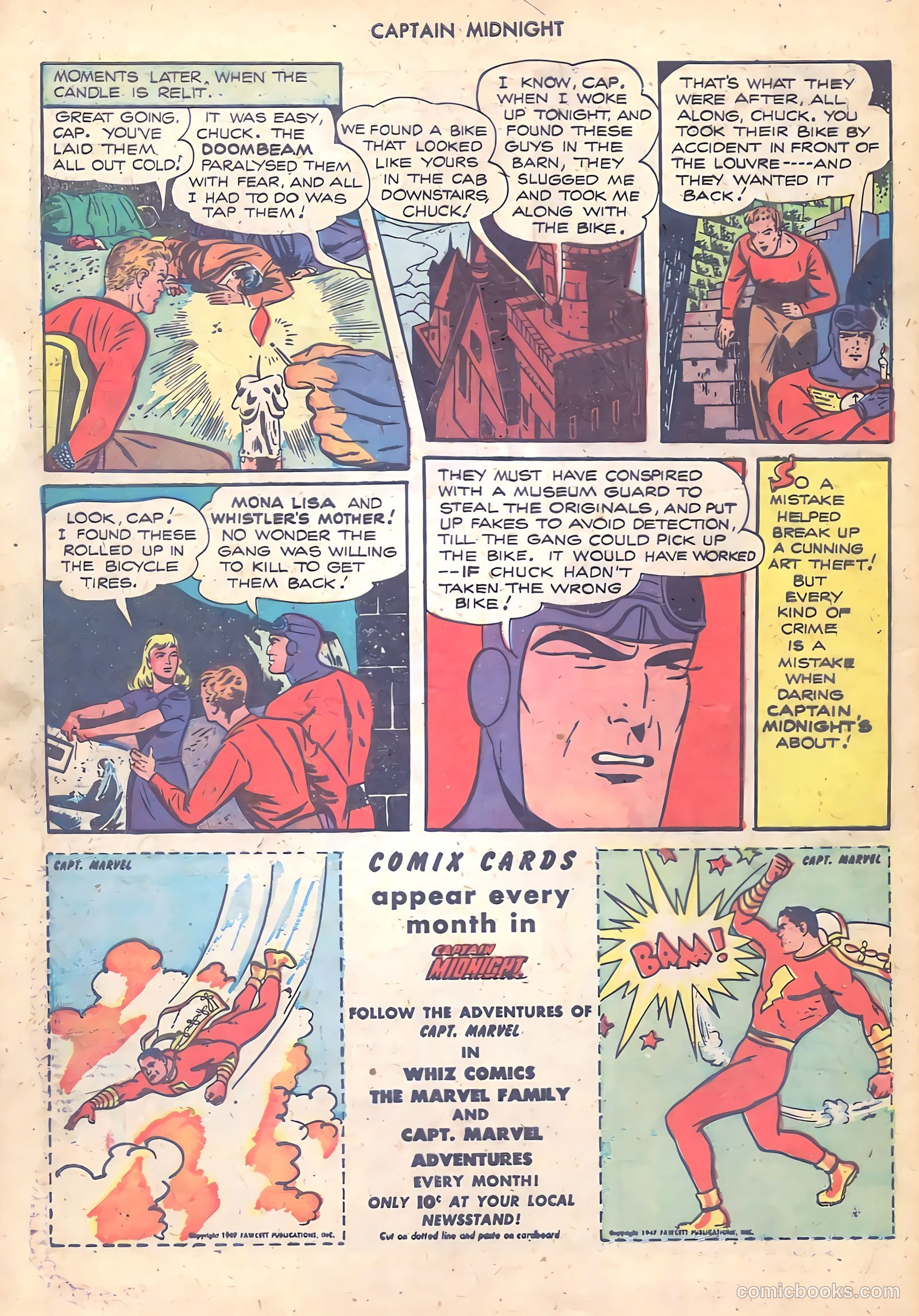 Captain Midnight #61 (1948) — page 32 of 36