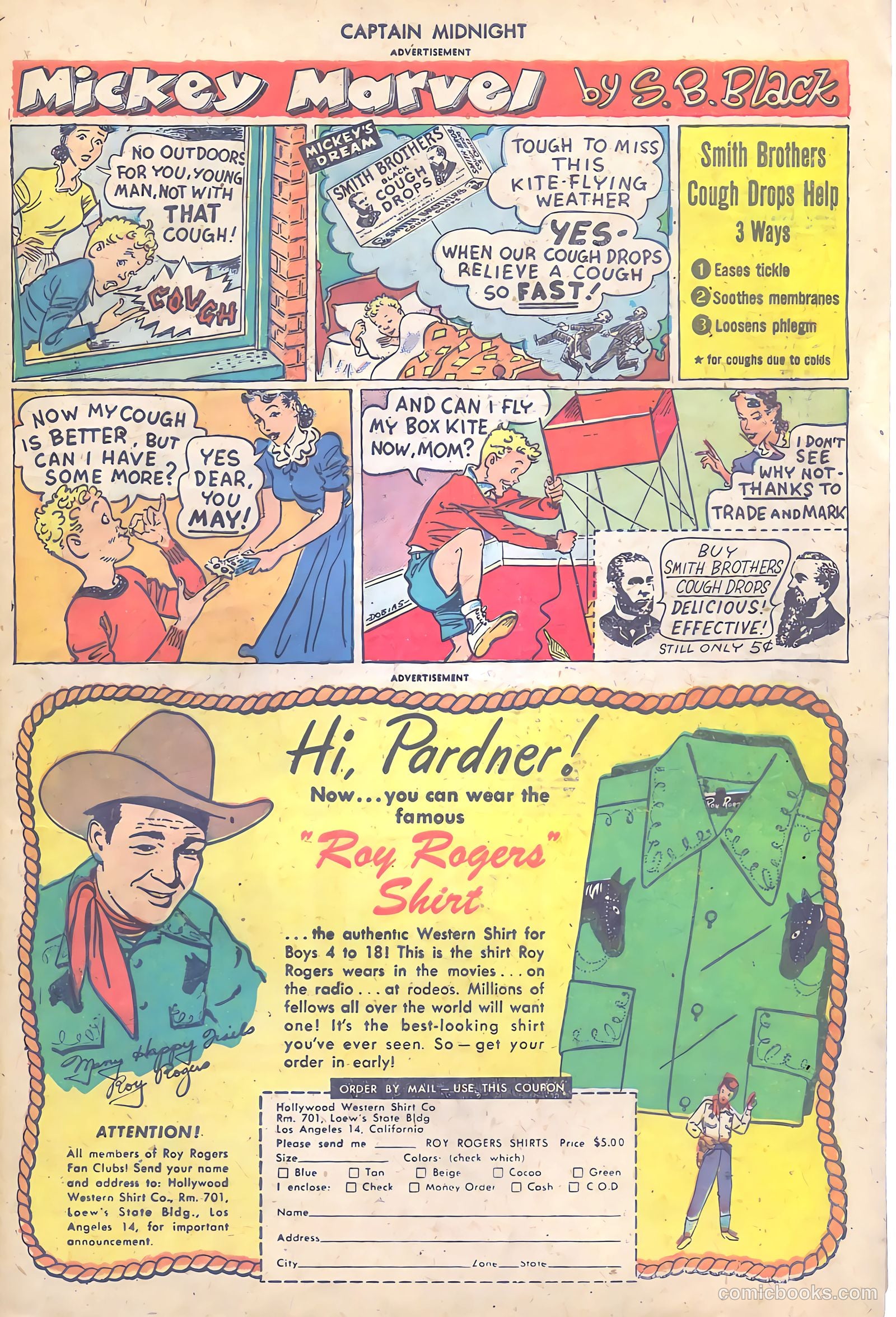 Captain Midnight #61 (1948) — page 33 of 36