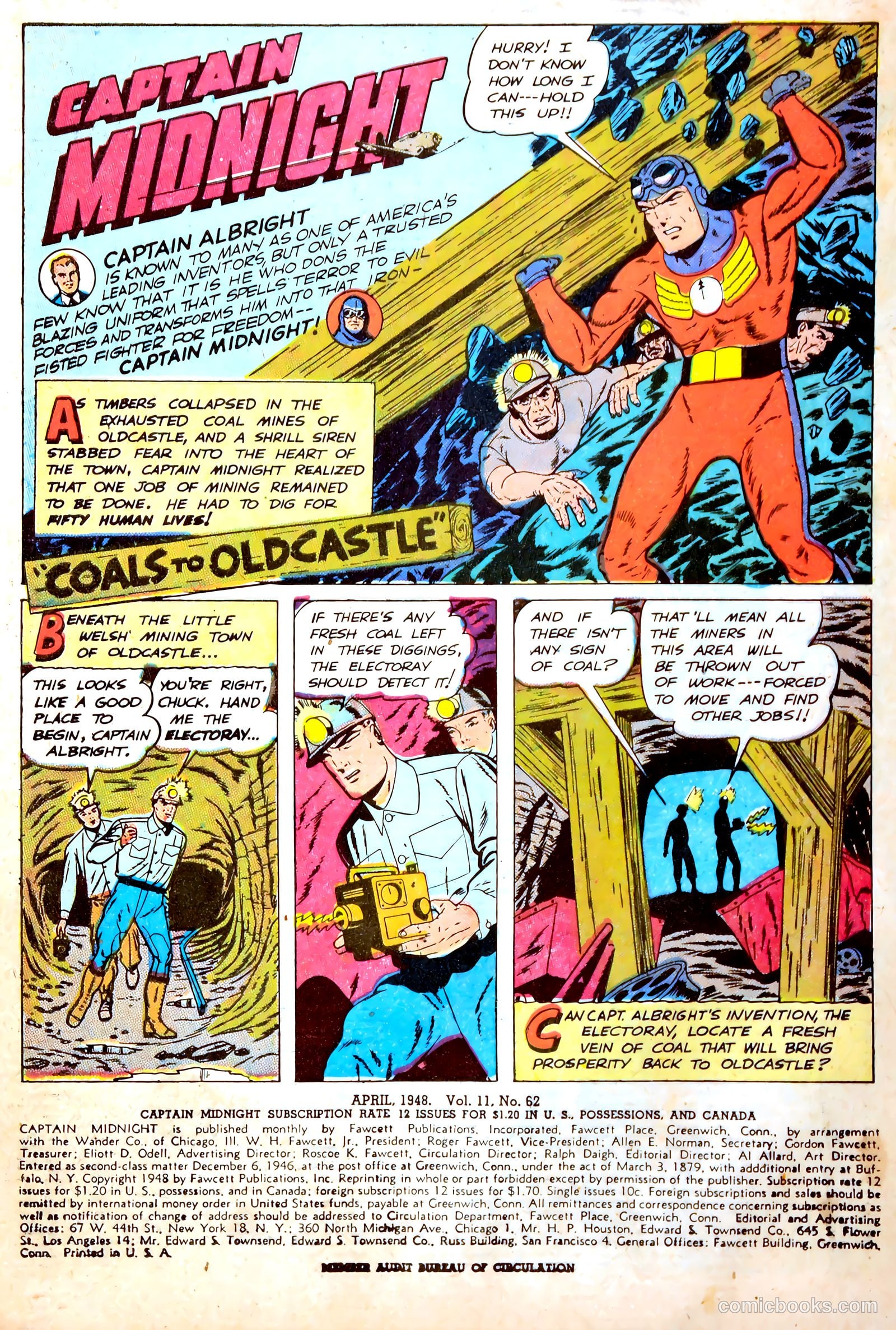 Captain Midnight #62 (1948) — page 3 of 35