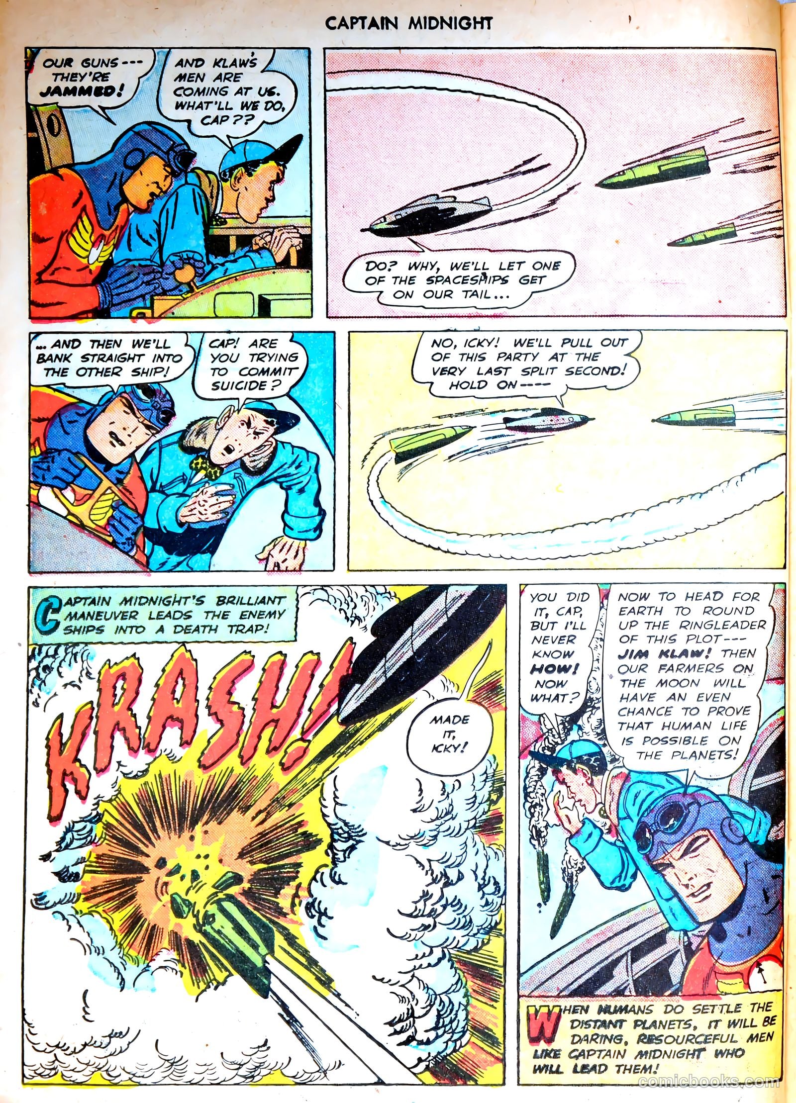 Captain Midnight #62 (1948) — page 21 of 35